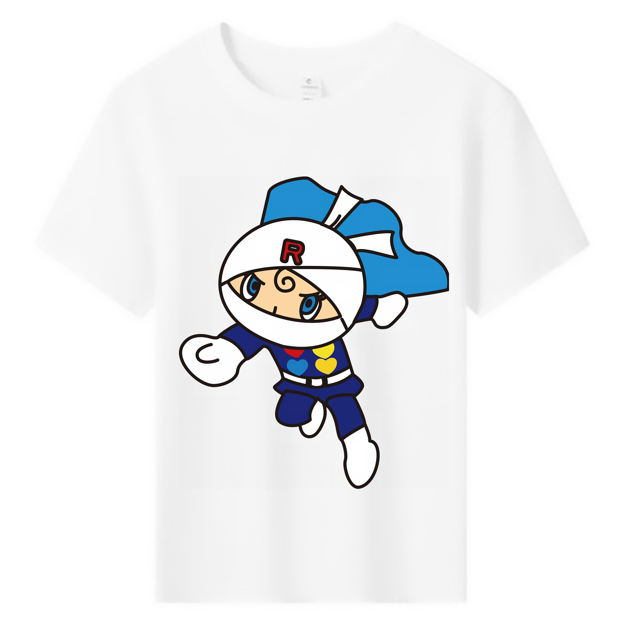 （画像用） アンパンマン Anpanman 綿100％キッズTシャツ（フロントプリント）