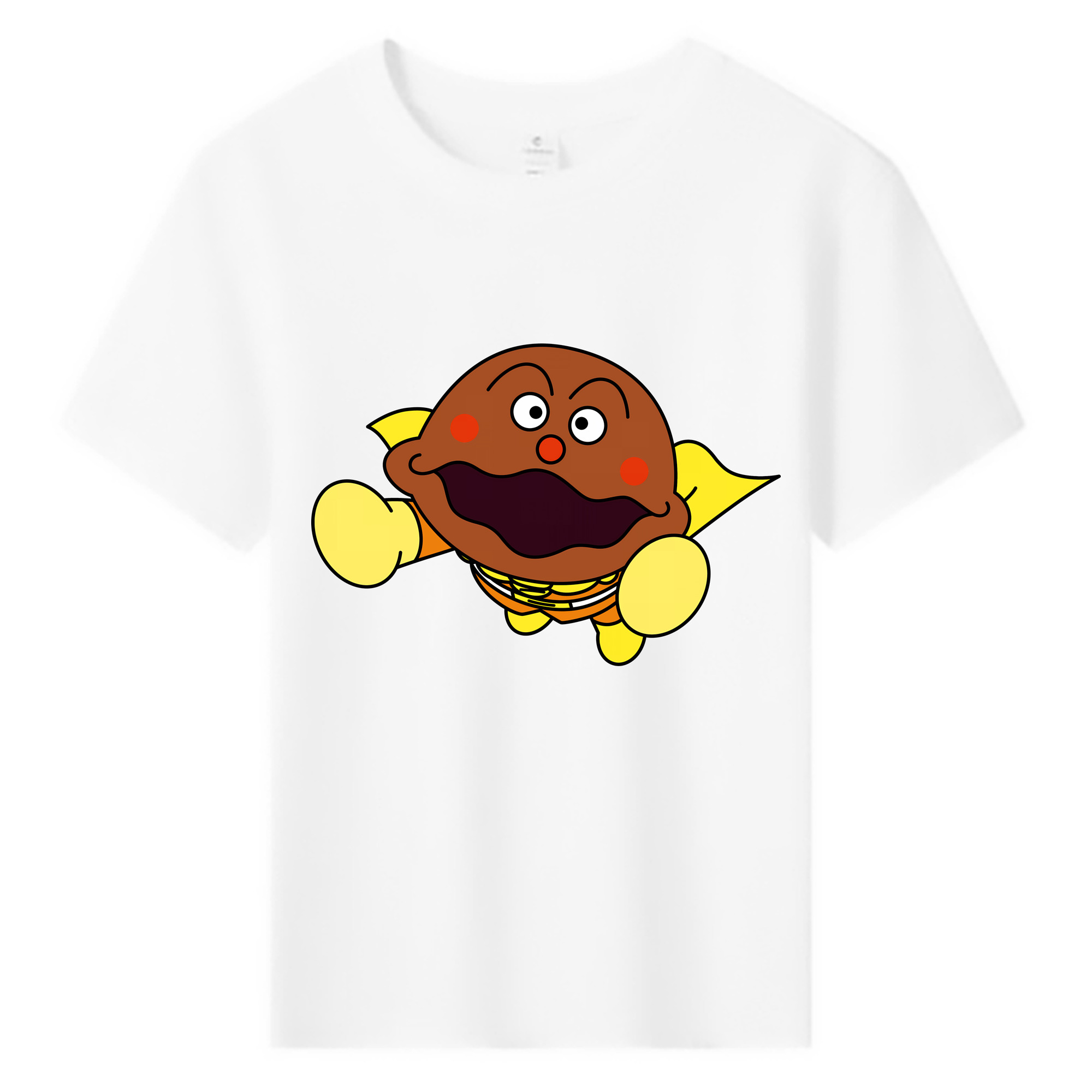 （画像用） アンパンマン Anpanman 綿100％キッズTシャツ（フロントプリント）