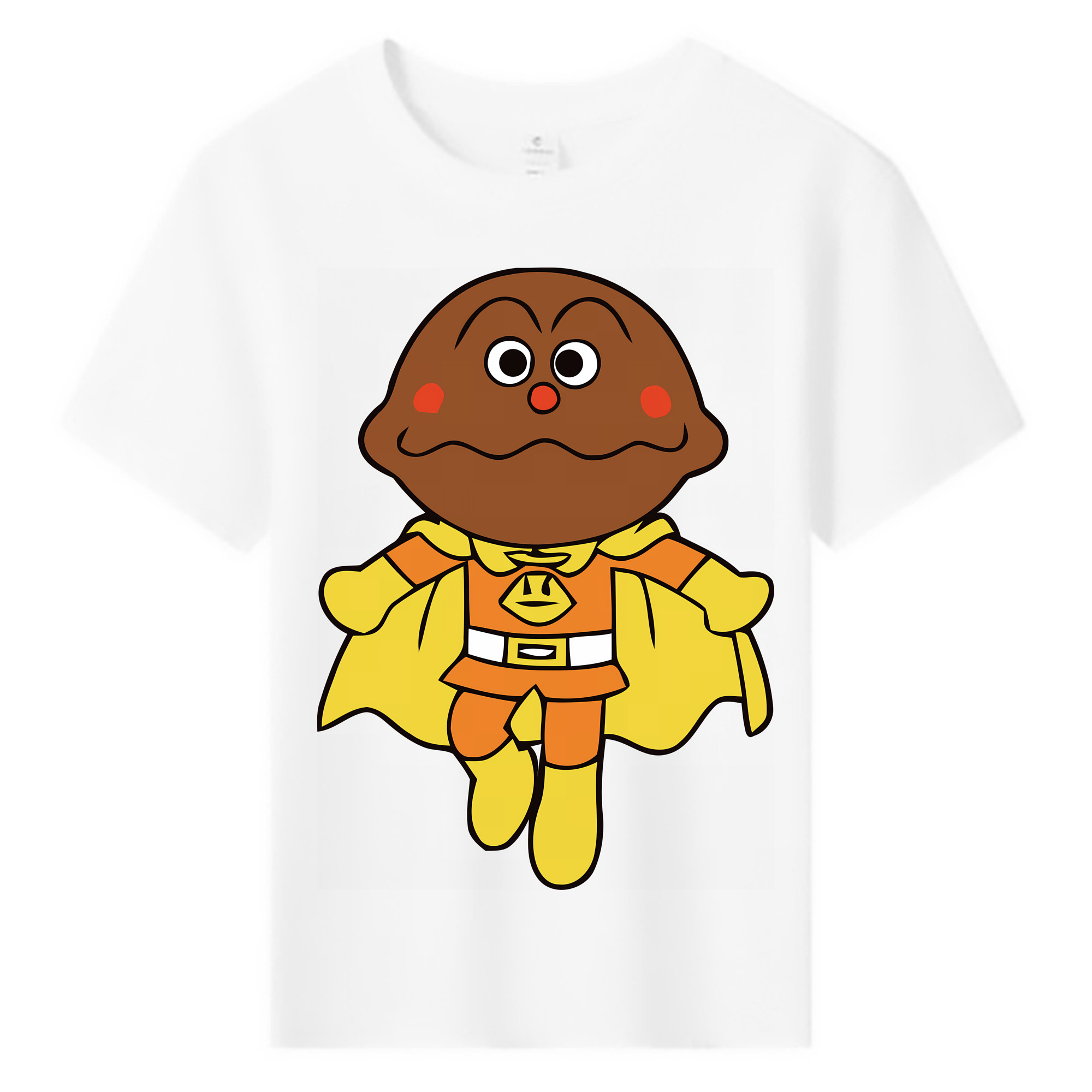 （画像用） アンパンマン Anpanman 綿100％キッズTシャツ（フロントプリント）
