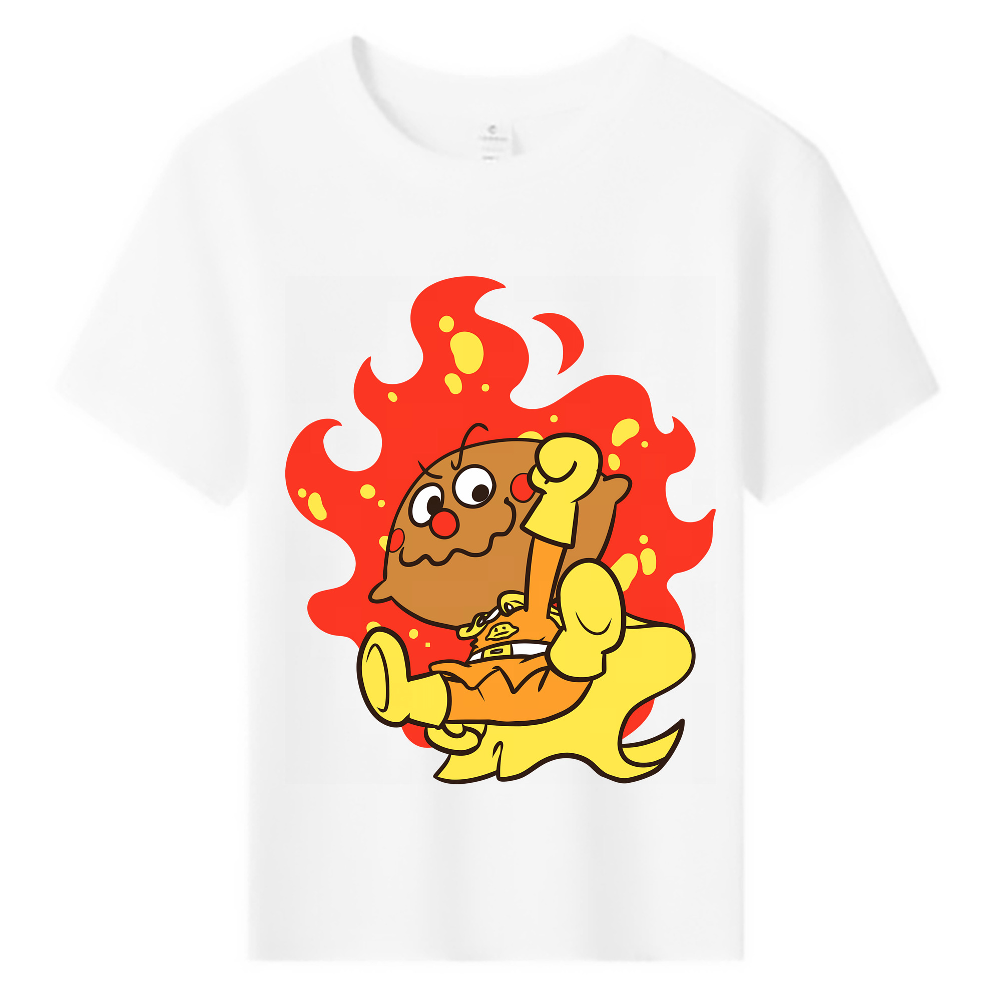 （画像用） アンパンマン Anpanman 綿100％キッズTシャツ（フロントプリント）