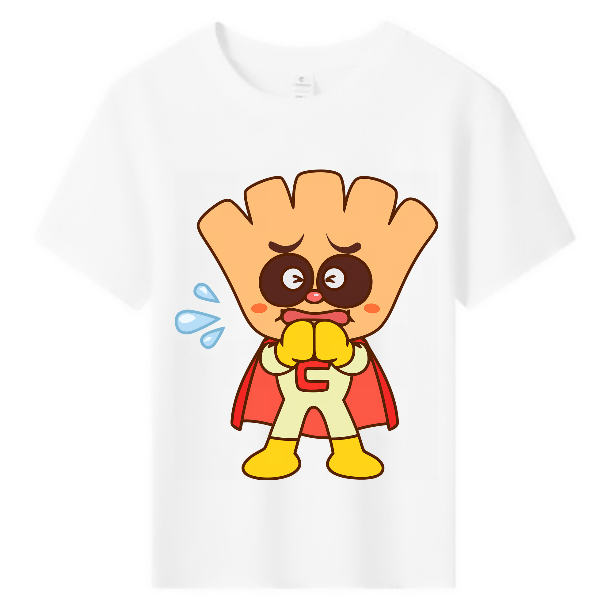 （画像用） アンパンマン Anpanman 綿100％キッズTシャツ（フロントプリント）
