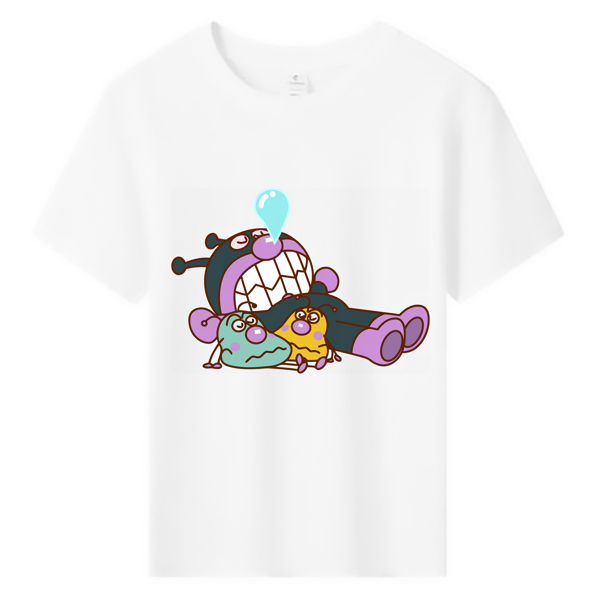 （画像用） アンパンマン Anpanman 綿100％キッズTシャツ（フロントプリント）