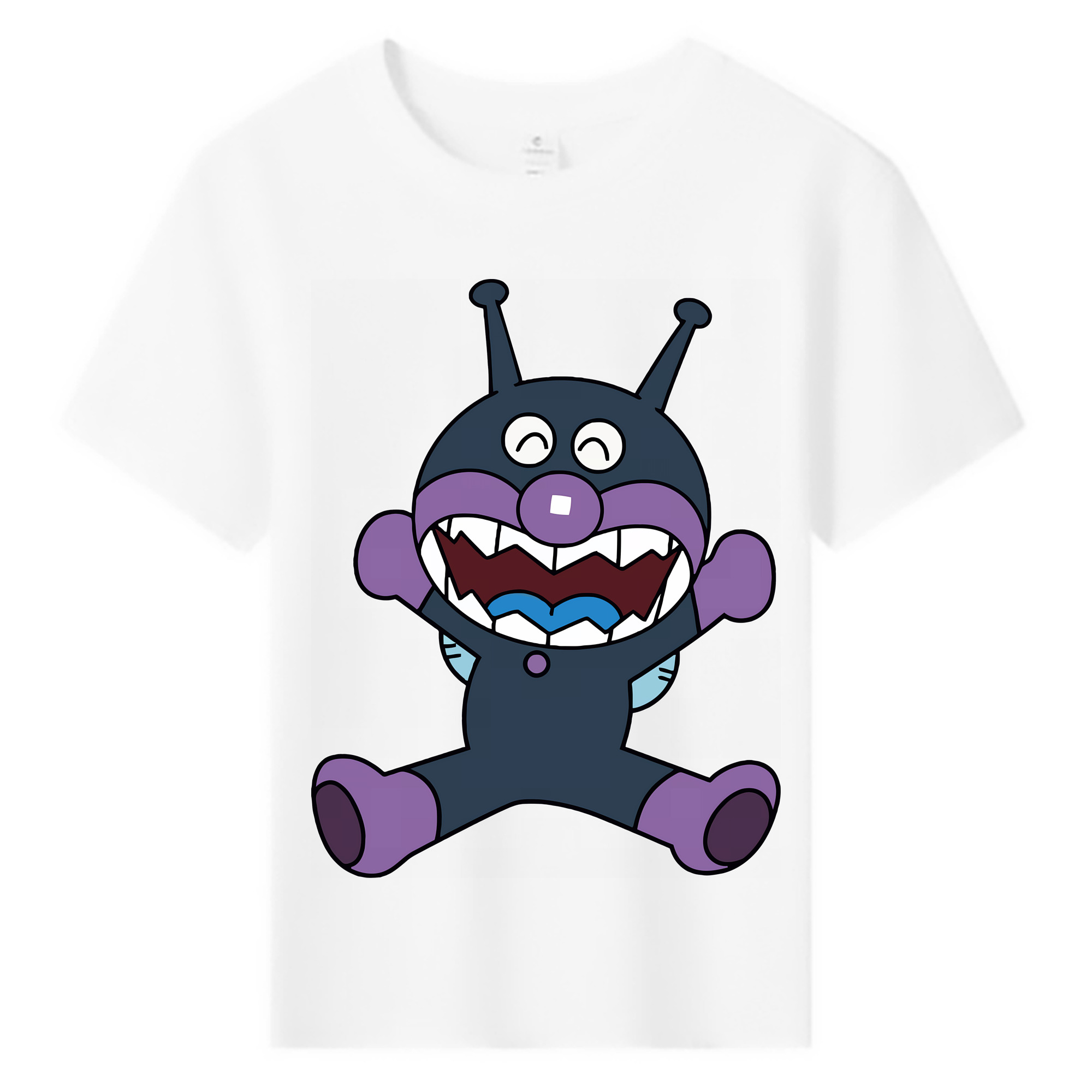 （画像用） アンパンマン Anpanman 綿100％キッズTシャツ（フロントプリント）