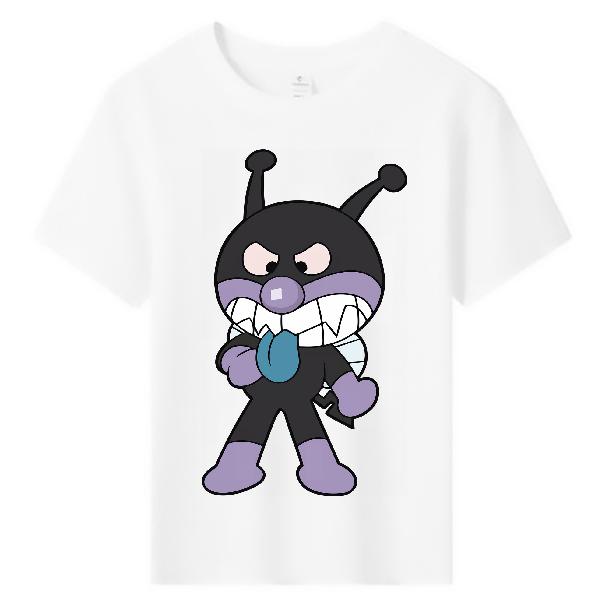 （画像用） アンパンマン Anpanman 綿100％キッズTシャツ（フロントプリント）