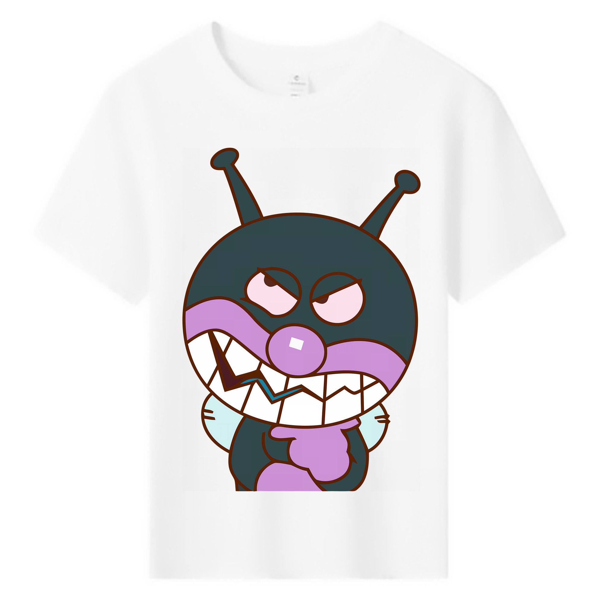 （画像用） アンパンマン Anpanman 綿100％キッズTシャツ（フロントプリント）