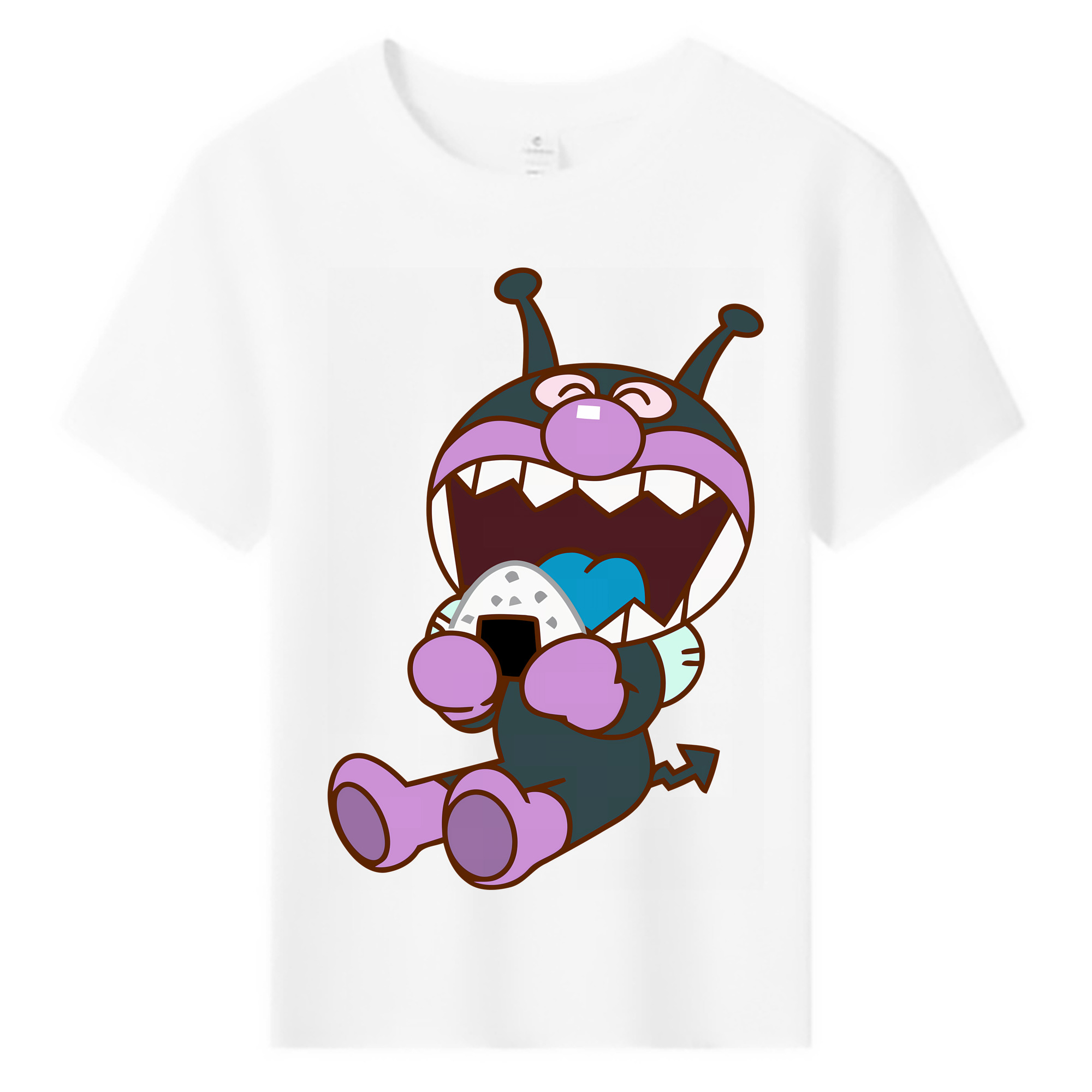 （画像用） アンパンマン Anpanman 綿100％キッズTシャツ（フロントプリント）
