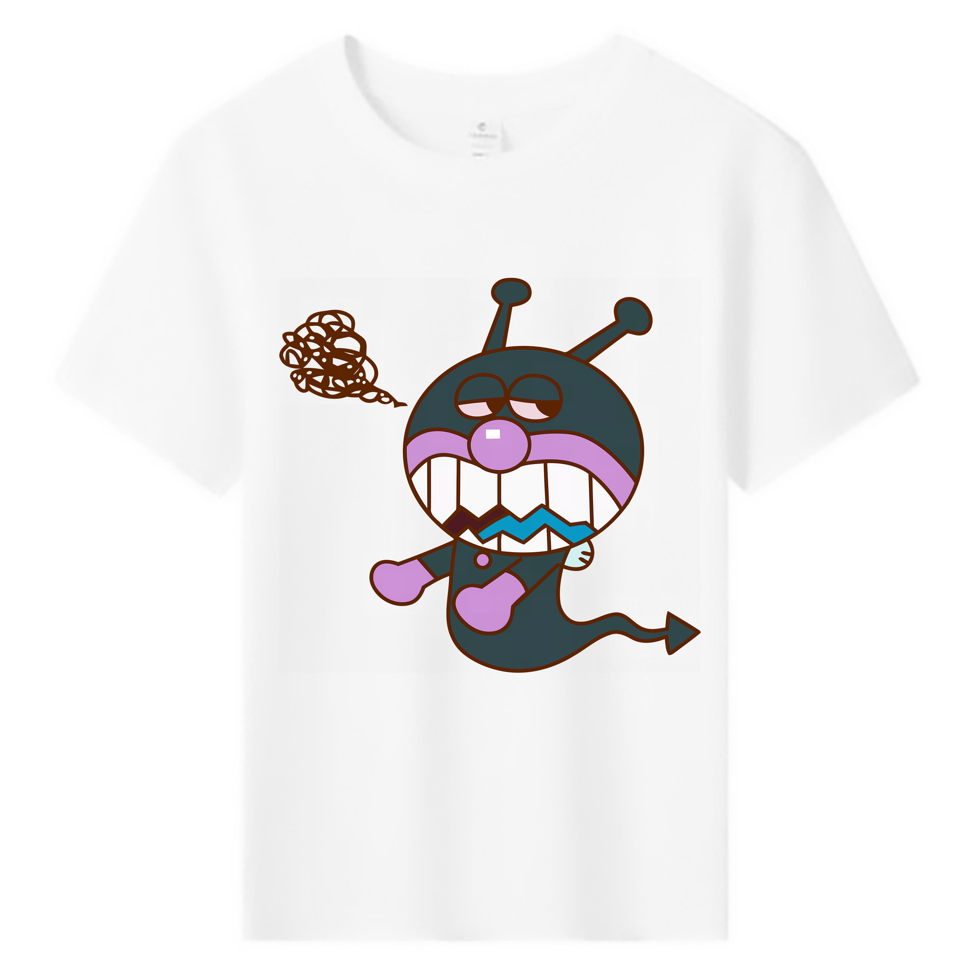 （画像用） アンパンマン Anpanman 綿100％キッズTシャツ（フロントプリント）