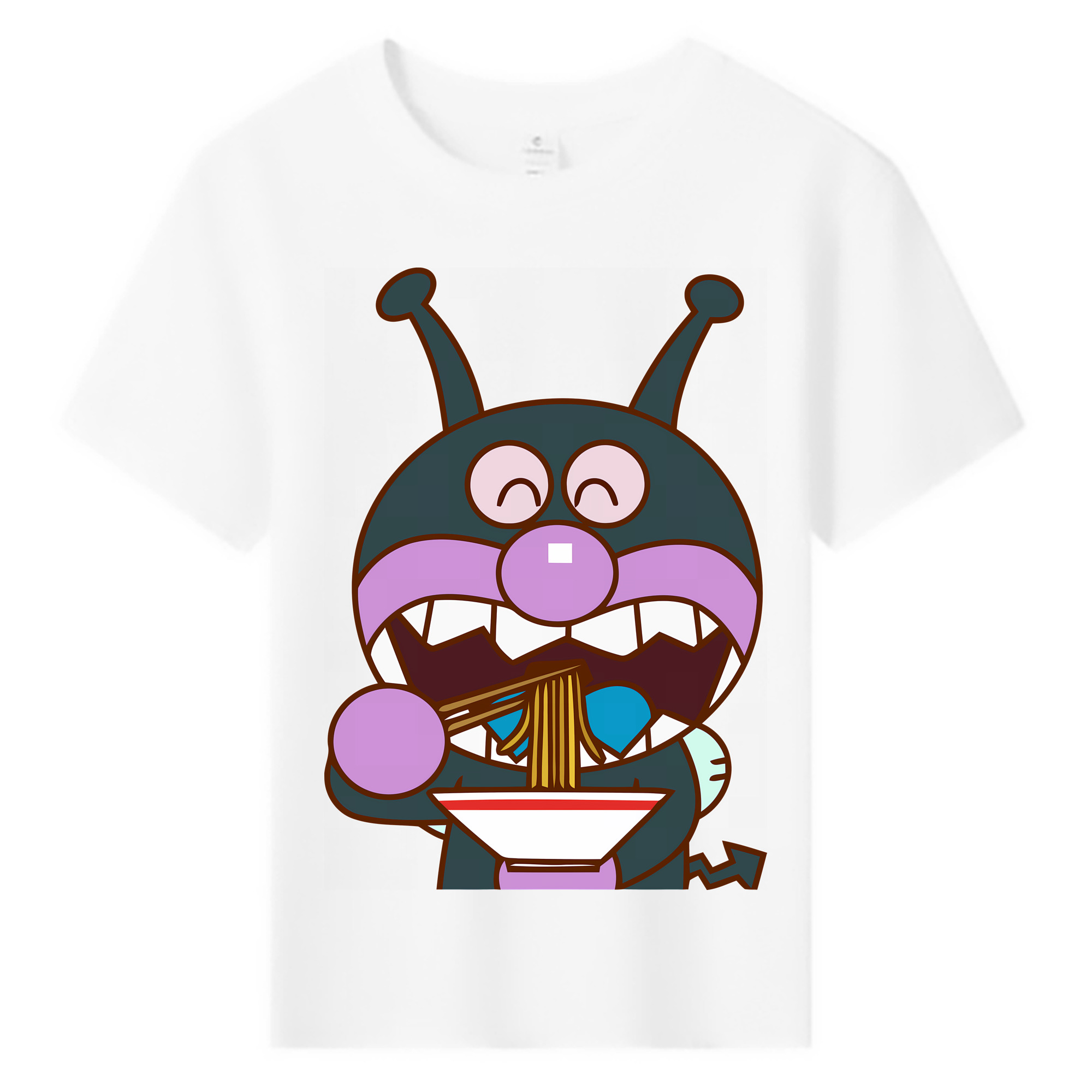 （画像用） アンパンマン Anpanman 綿100％キッズTシャツ（フロントプリント）