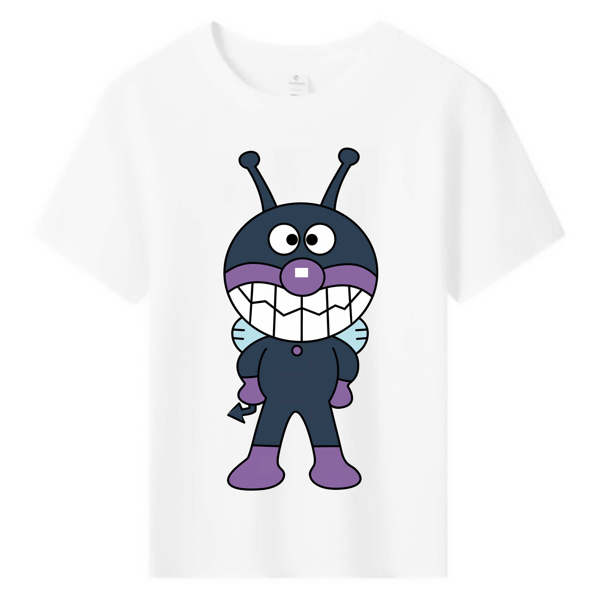 （画像用） アンパンマン Anpanman 綿100％キッズTシャツ（フロントプリント）