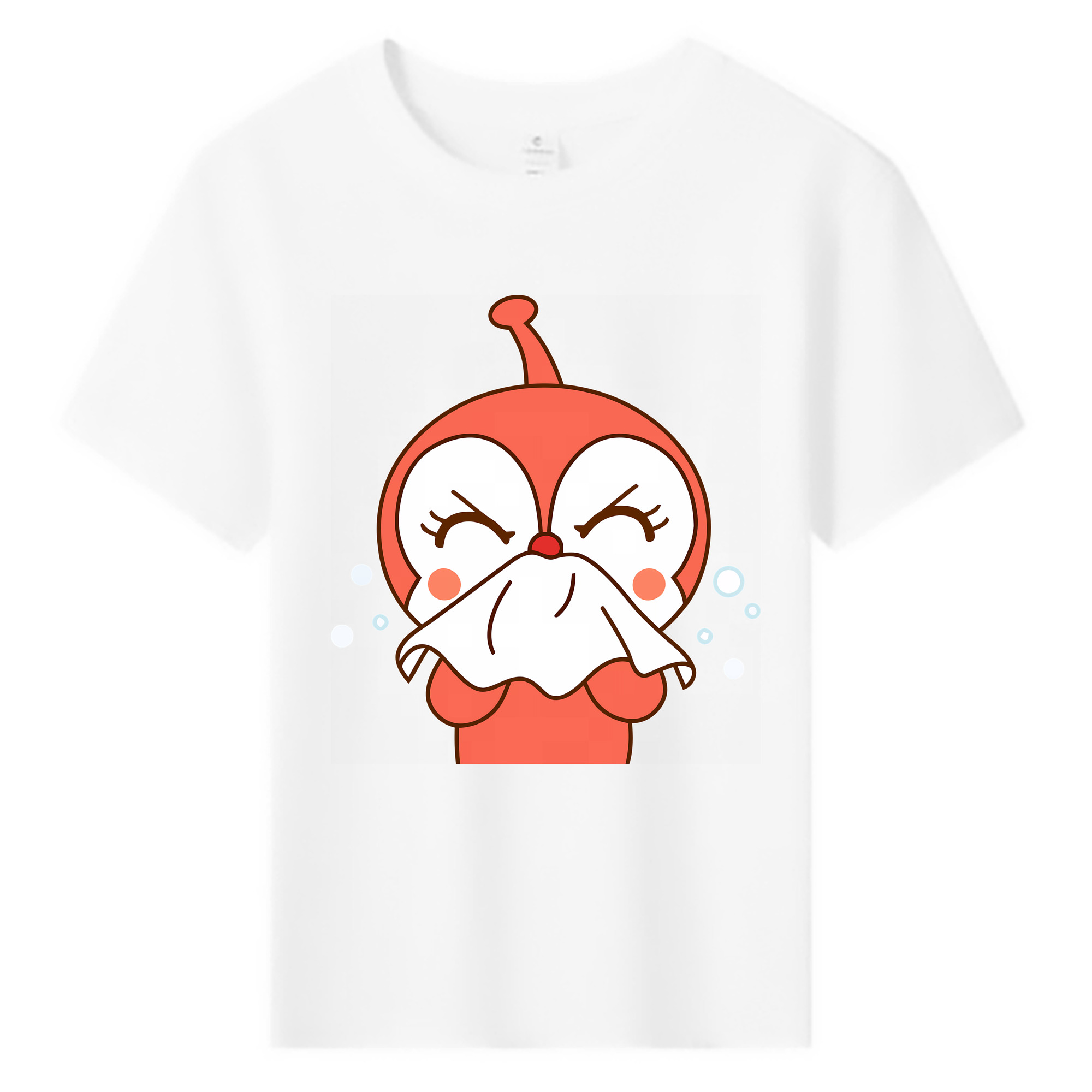 （画像用） アンパンマン Anpanman 綿100％キッズTシャツ（フロントプリント）