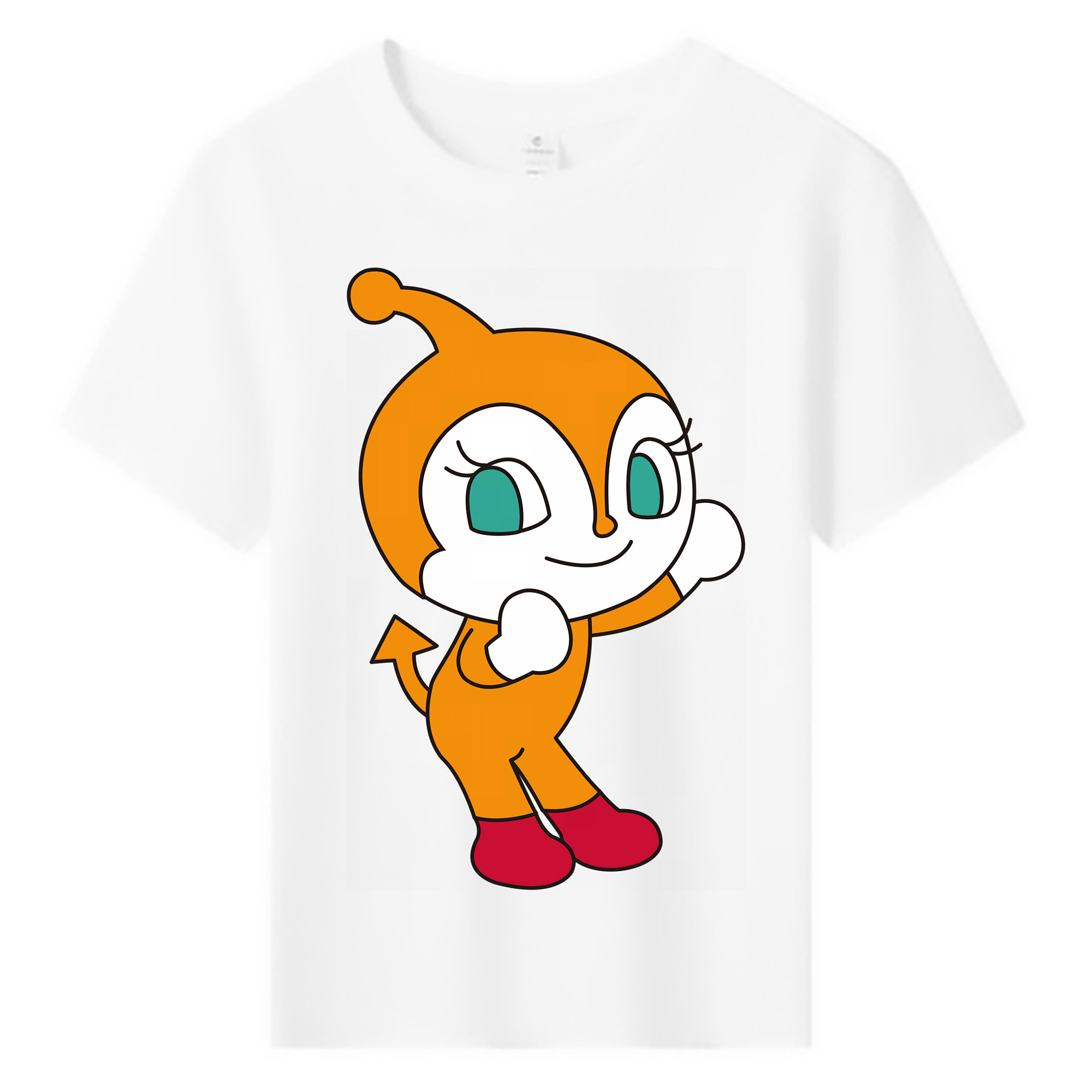 （画像用） アンパンマン Anpanman 綿100％キッズTシャツ（フロントプリント）