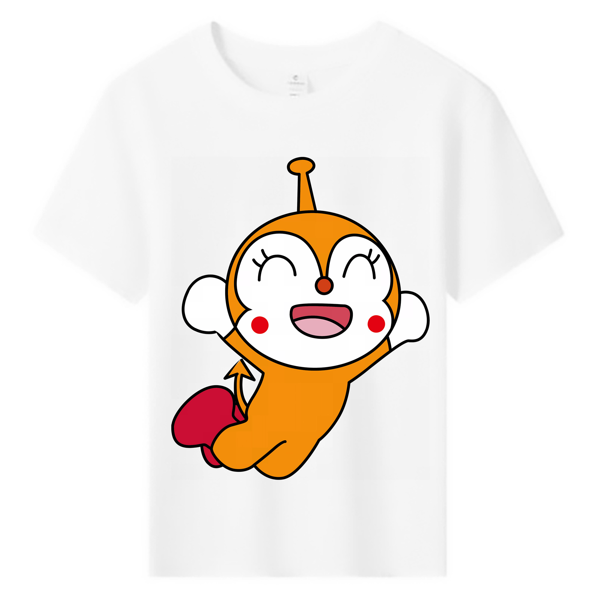 （画像用） アンパンマン Anpanman 綿100％キッズTシャツ（フロントプリント）
