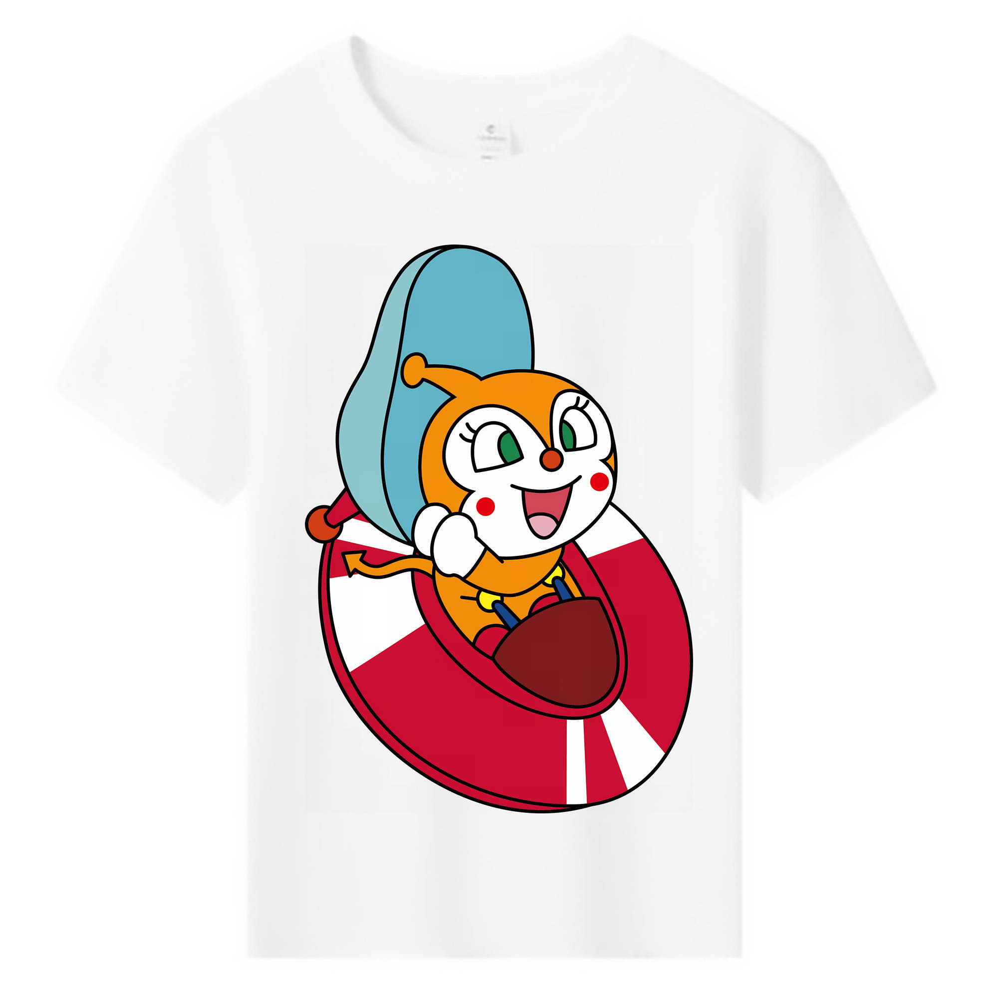 （画像用） アンパンマン Anpanman 綿100％キッズTシャツ（フロントプリント）