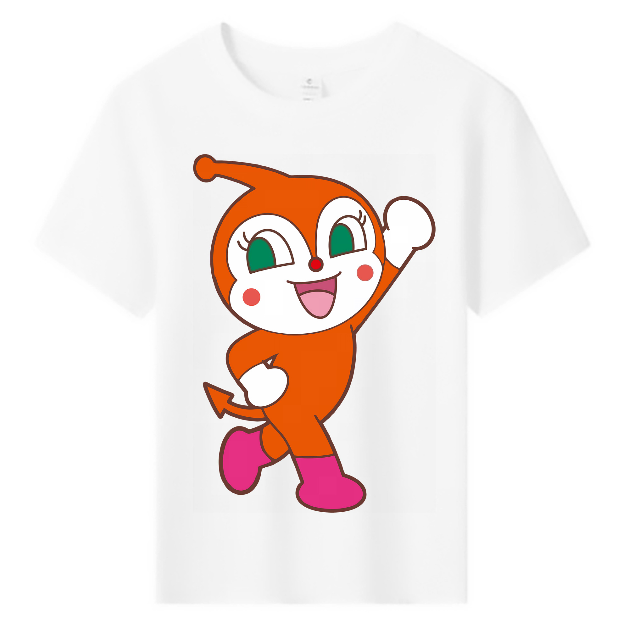 （画像用） アンパンマン Anpanman 綿100％キッズTシャツ（フロントプリント）
