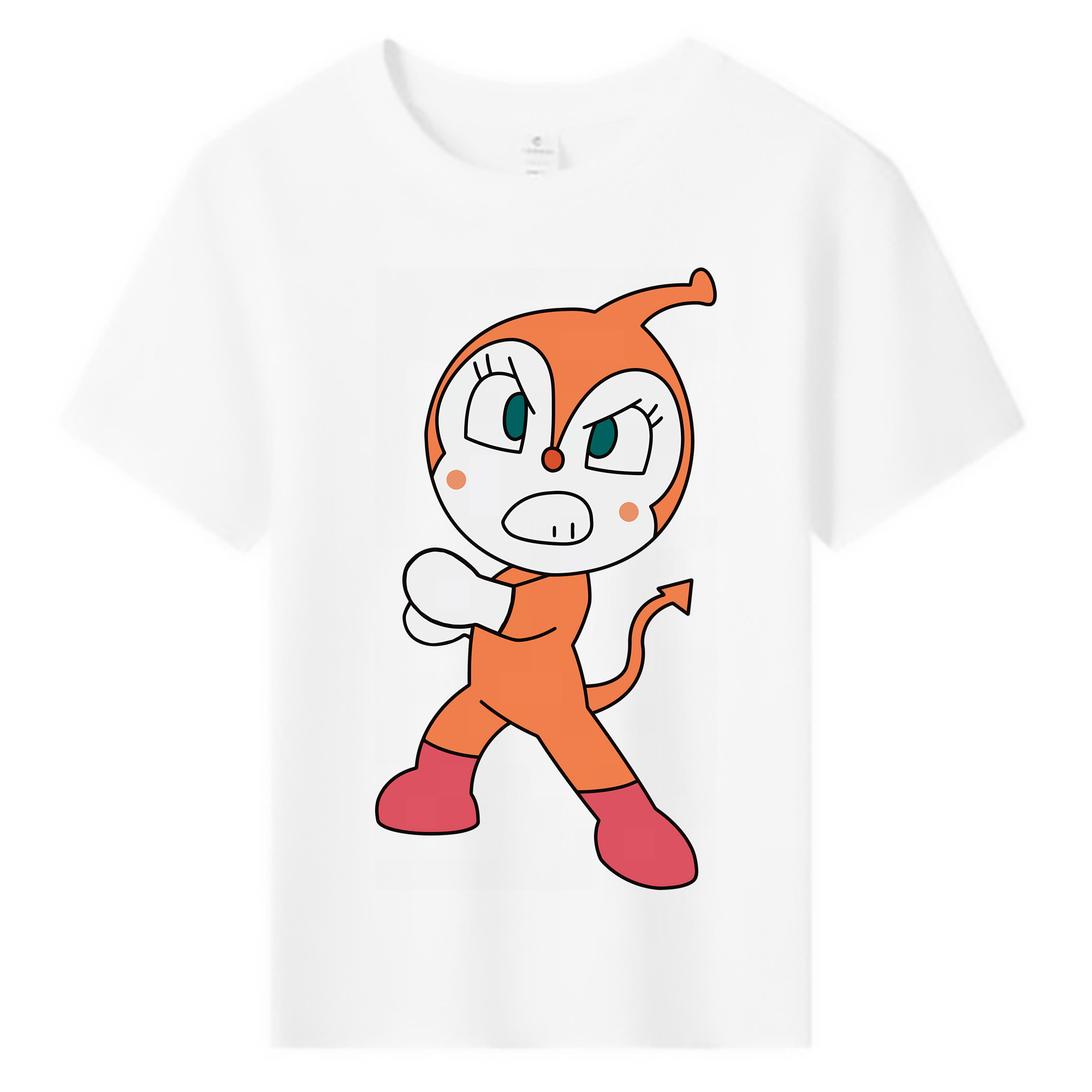 （画像用） アンパンマン Anpanman 綿100％キッズTシャツ（フロントプリント）
