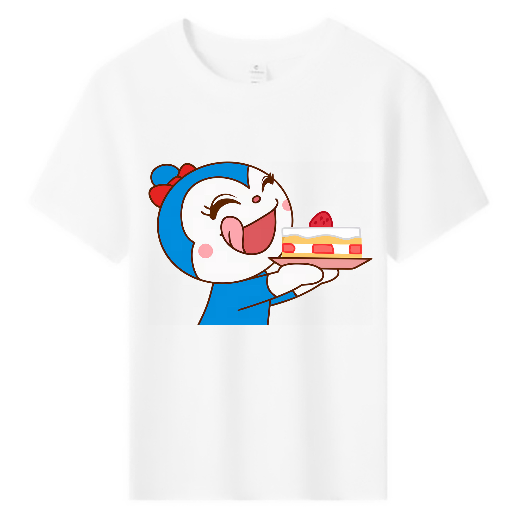 （画像用） アンパンマン Anpanman 綿100％キッズTシャツ（フロントプリント）