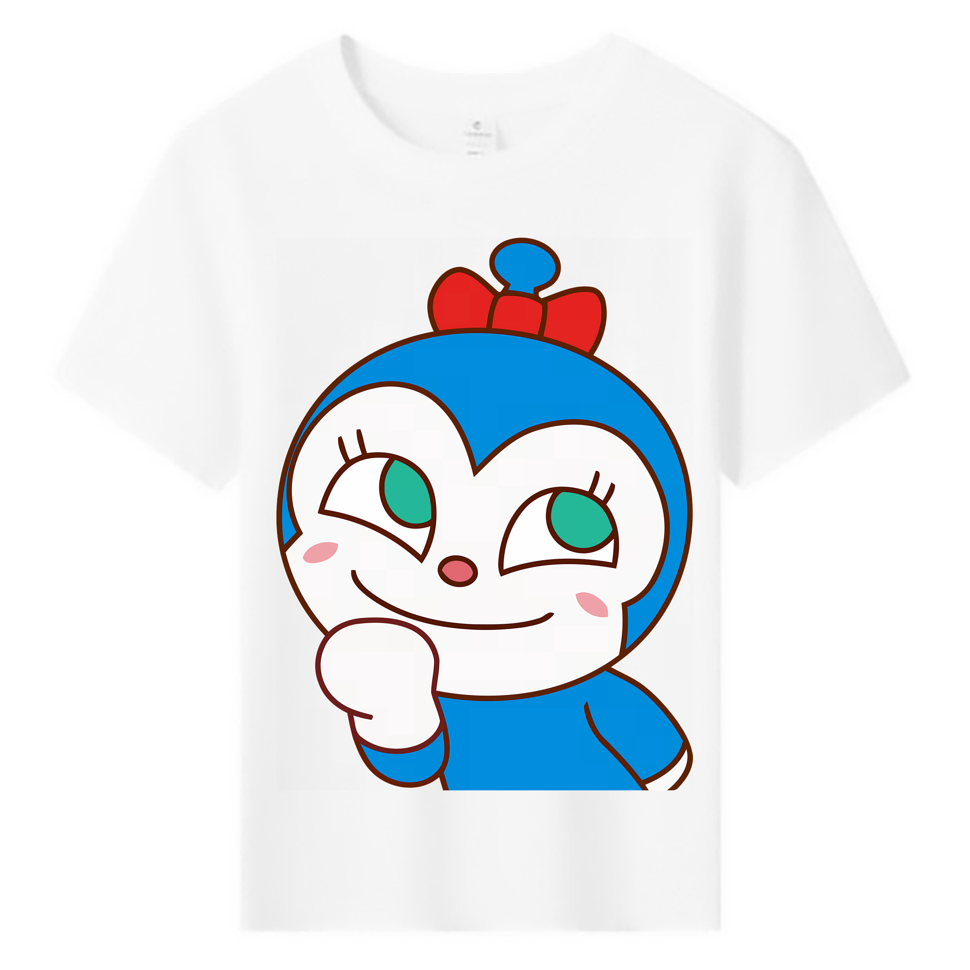 （画像用） アンパンマン Anpanman 綿100％キッズTシャツ（フロントプリント）