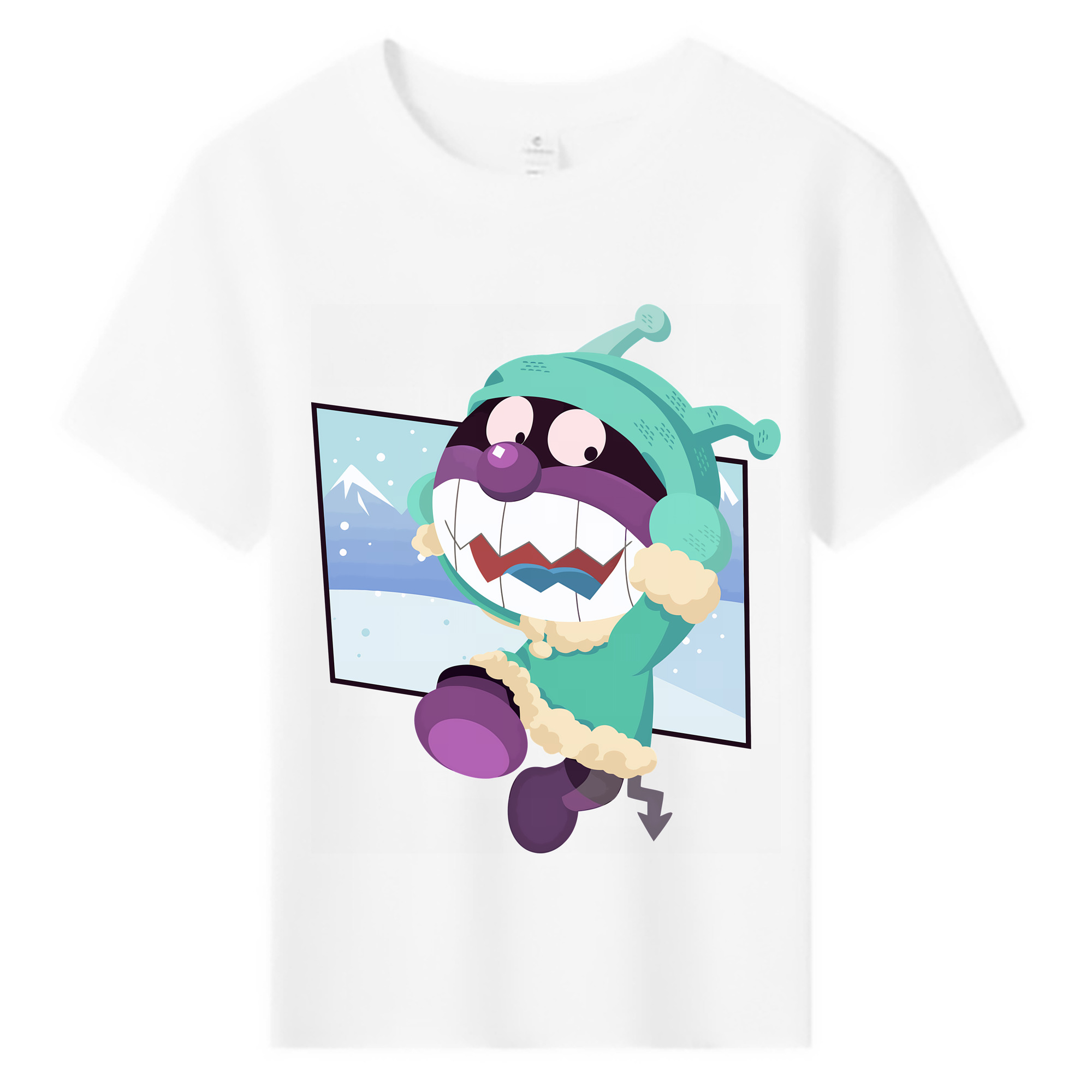 （画像用） アンパンマン Anpanman 綿100％キッズTシャツ（フロントプリント）