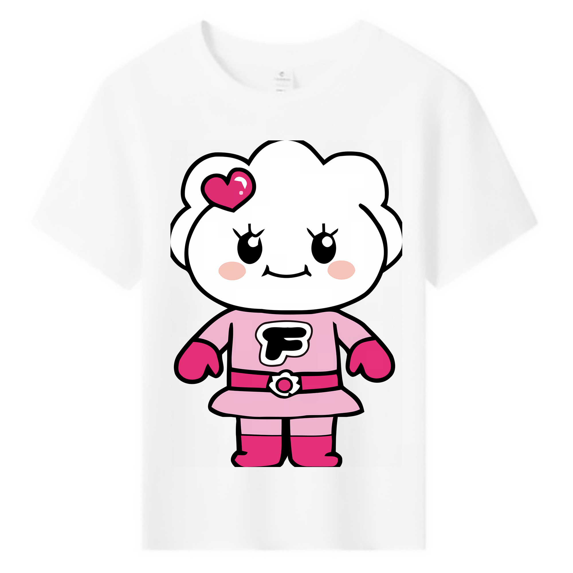 （画像用） アンパンマン Anpanman 綿100％キッズTシャツ（フロントプリント）