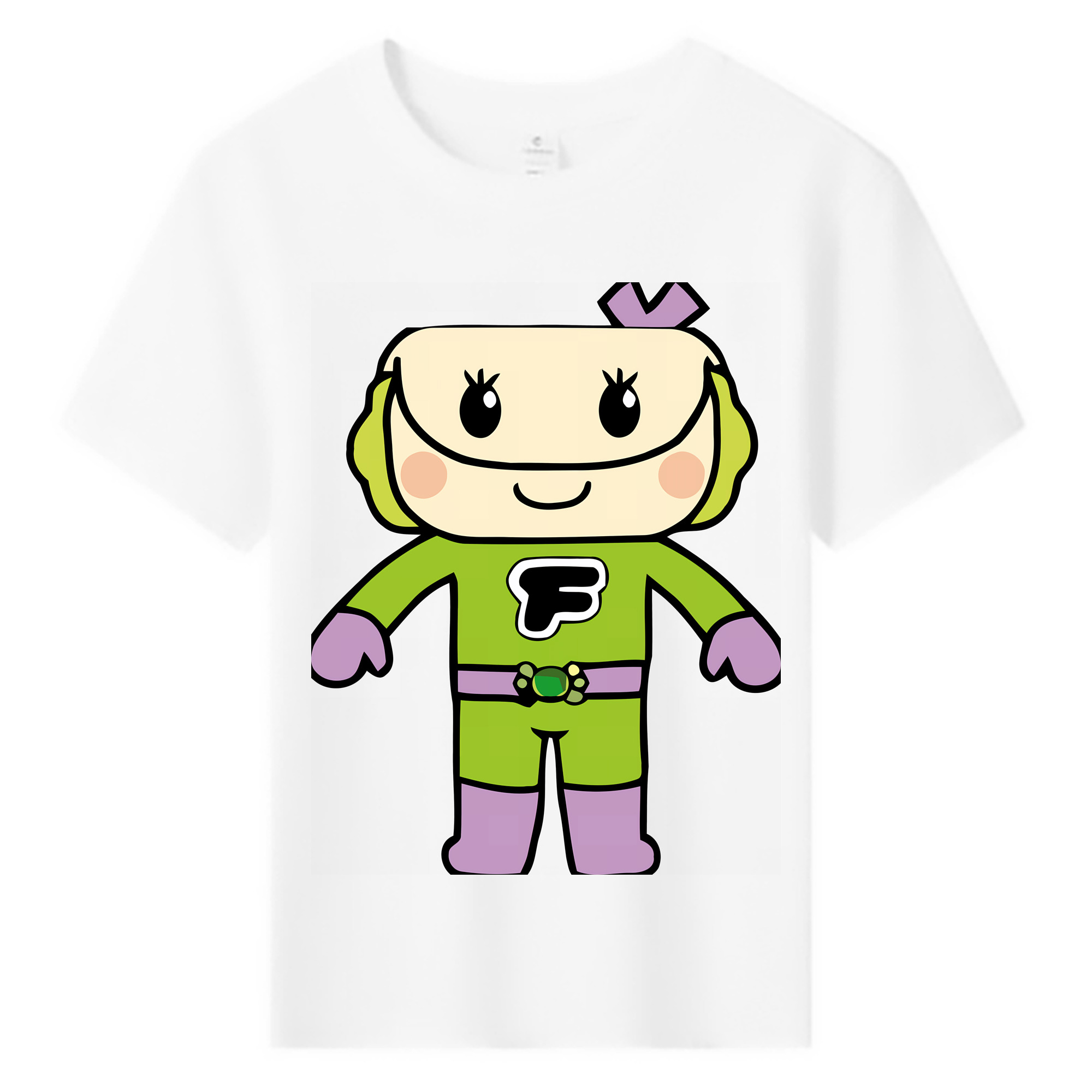（画像用） アンパンマン Anpanman 綿100％キッズTシャツ（フロントプリント）