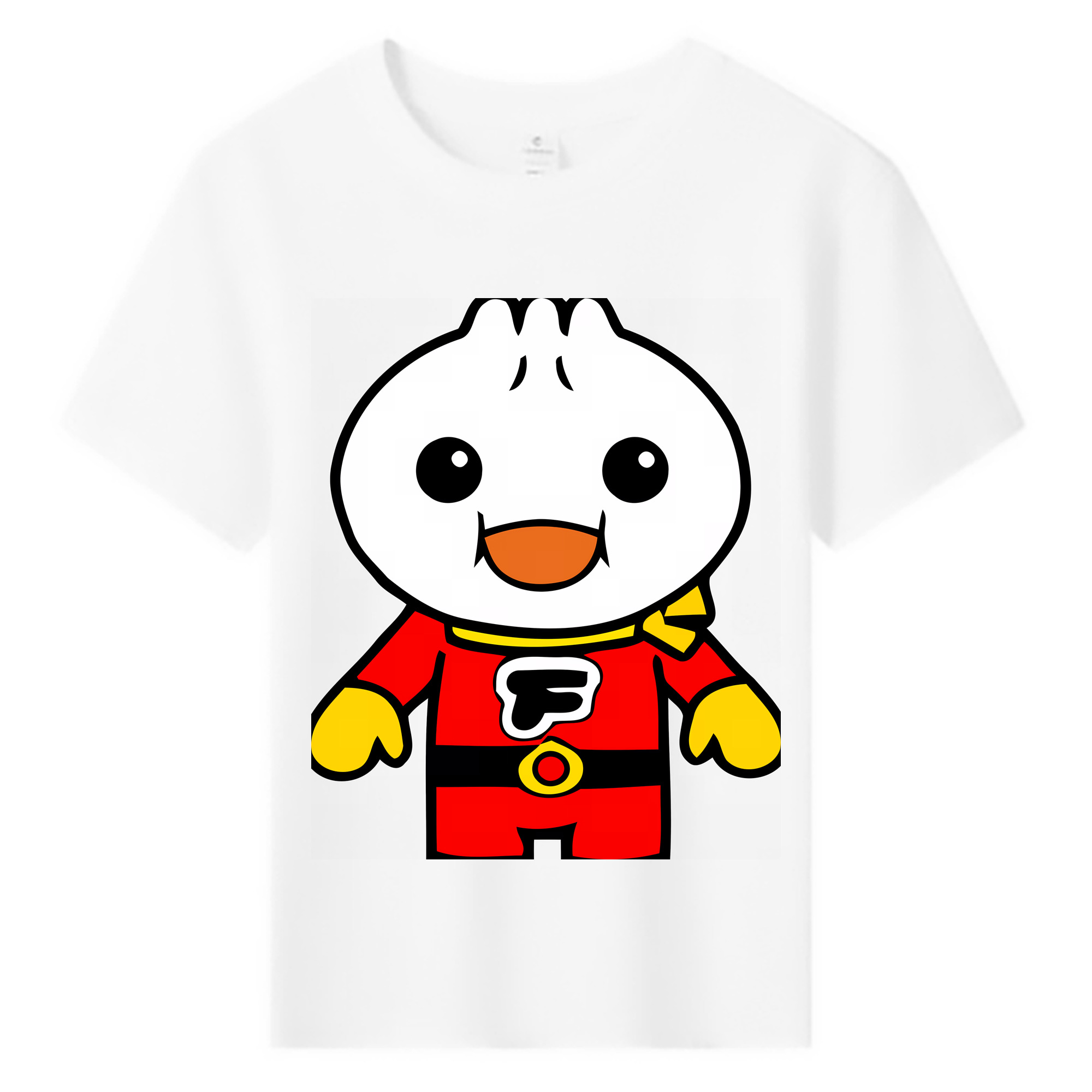 （画像用） アンパンマン Anpanman 綿100％キッズTシャツ（フロントプリント）