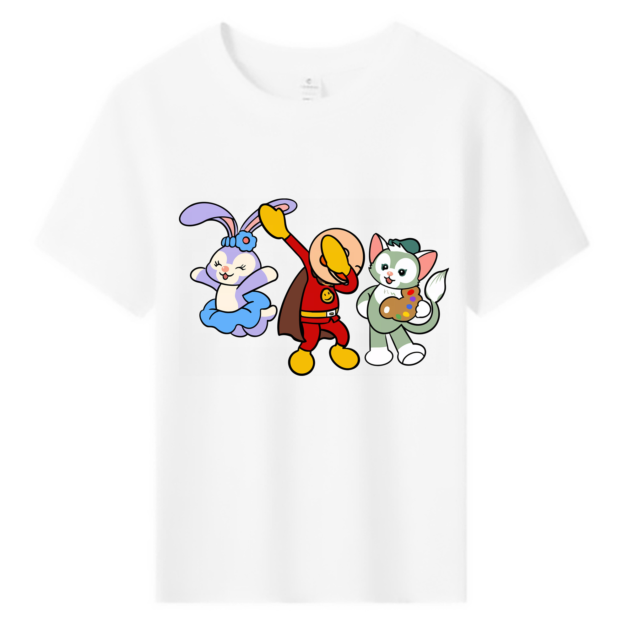 （画像用） アンパンマン Anpanman 綿100％キッズTシャツ（フロントプリント）