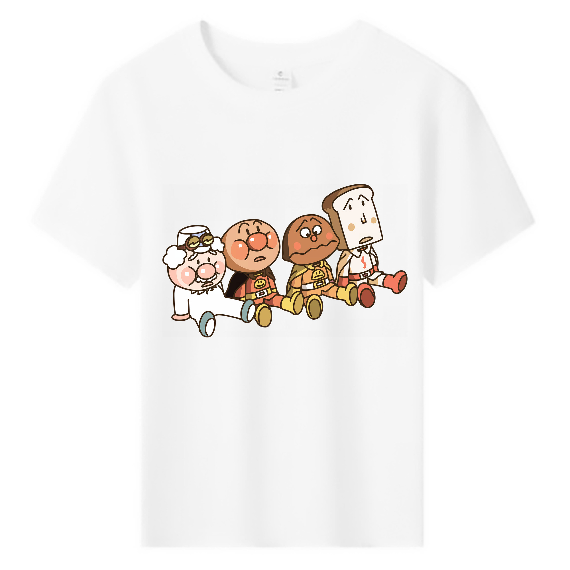 （画像用） アンパンマン Anpanman 綿100％キッズTシャツ（フロントプリント）