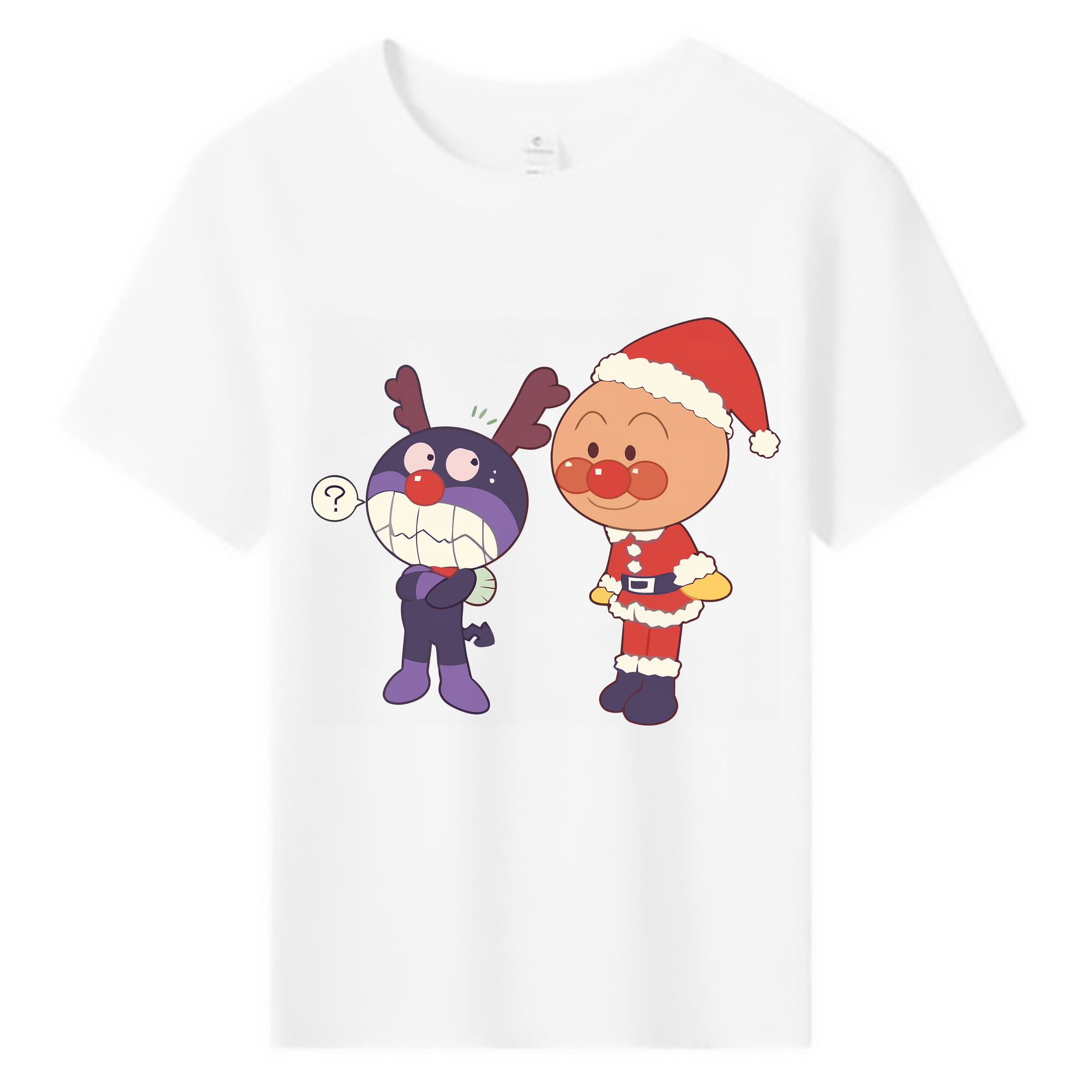 （画像用） アンパンマン Anpanman 綿100％キッズTシャツ（フロントプリント）