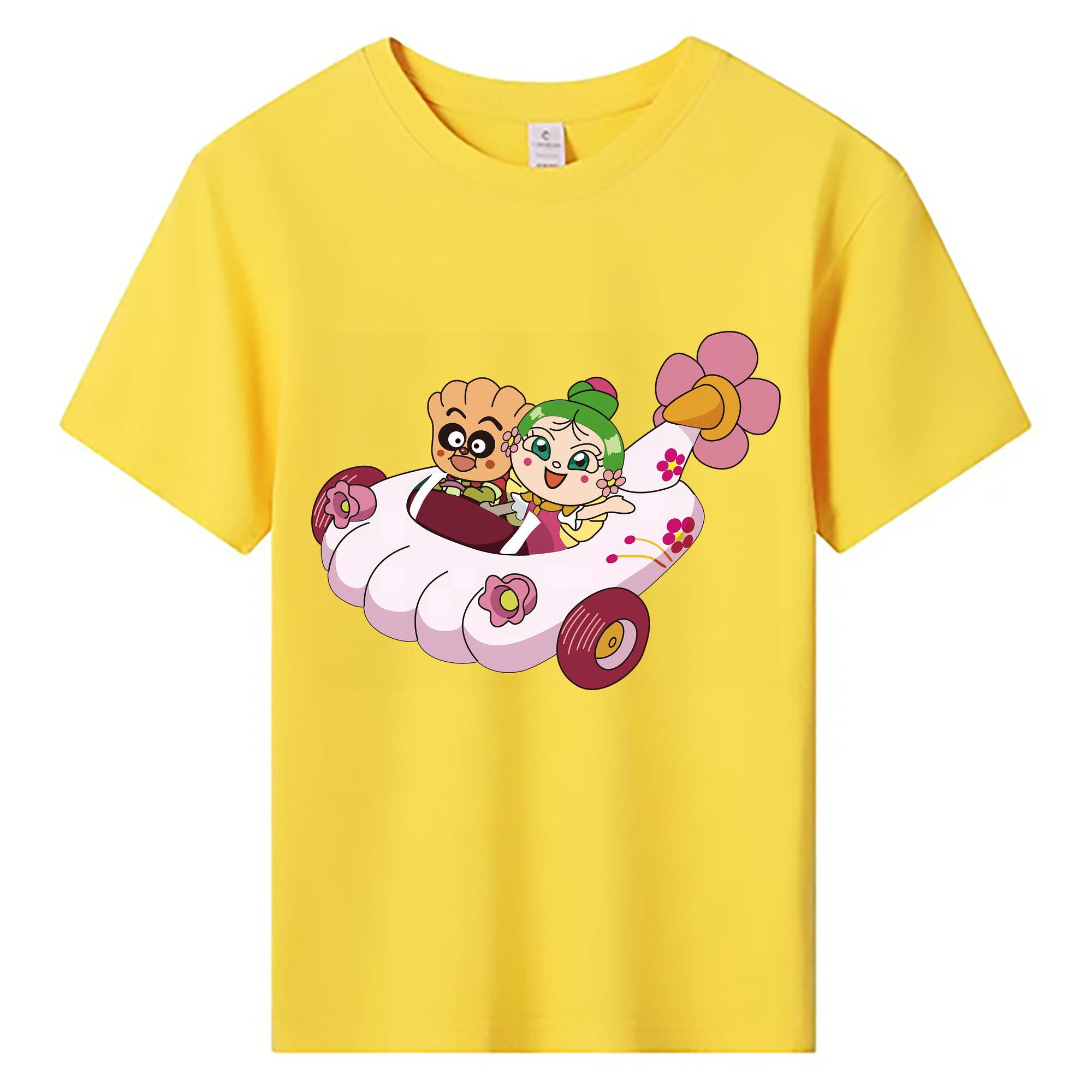 （画像用） アンパンマン Anpanman 綿100％キッズTシャツ（フロントプリント）