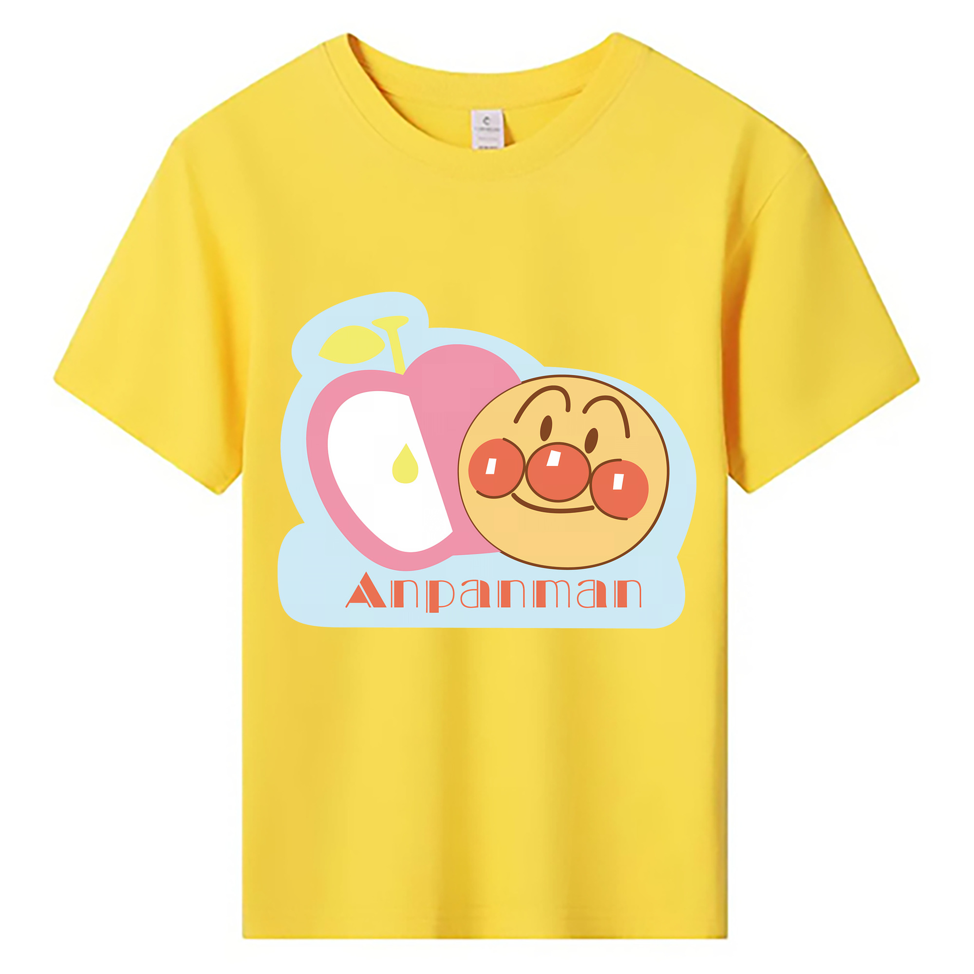 （画像用） アンパンマン Anpanman 綿100％キッズTシャツ（フロントプリント）
