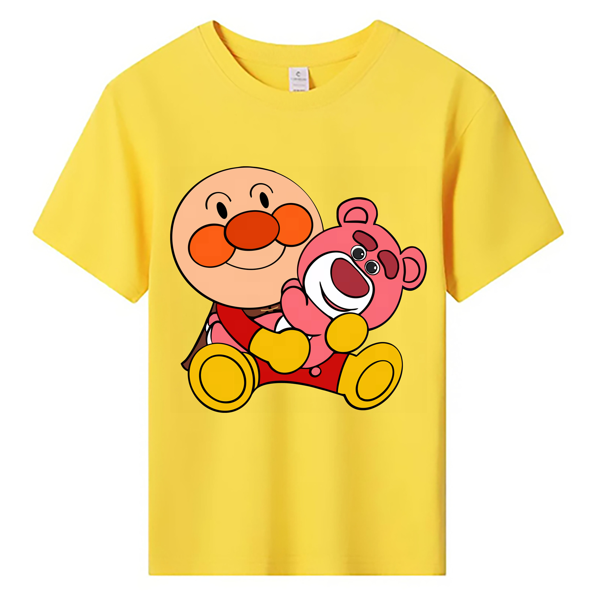 （画像用） アンパンマン Anpanman 綿100％キッズTシャツ（フロントプリント）