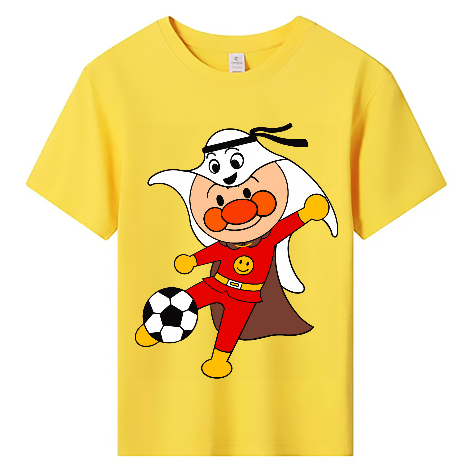 （画像用） アンパンマン Anpanman 綿100％キッズTシャツ（フロントプリント）