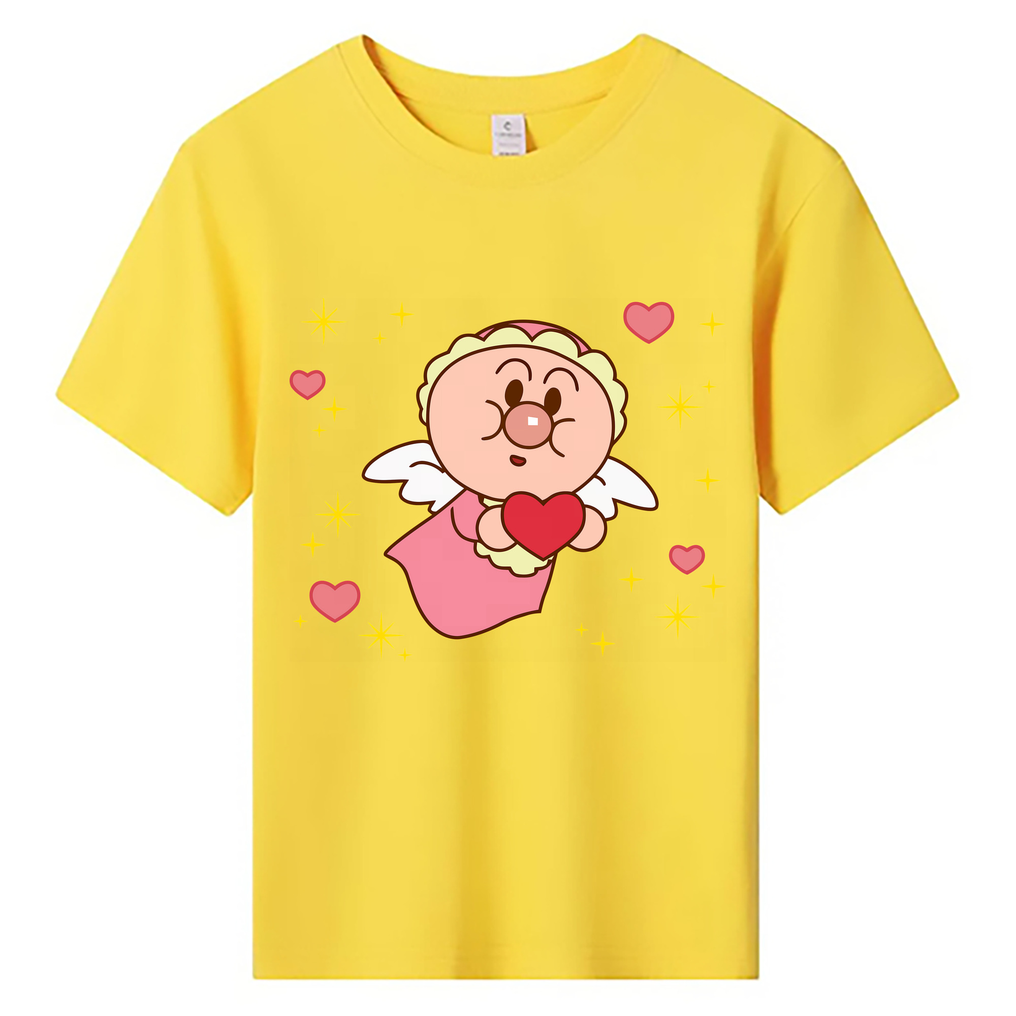 （画像用） アンパンマン Anpanman 綿100％キッズTシャツ（フロントプリント）