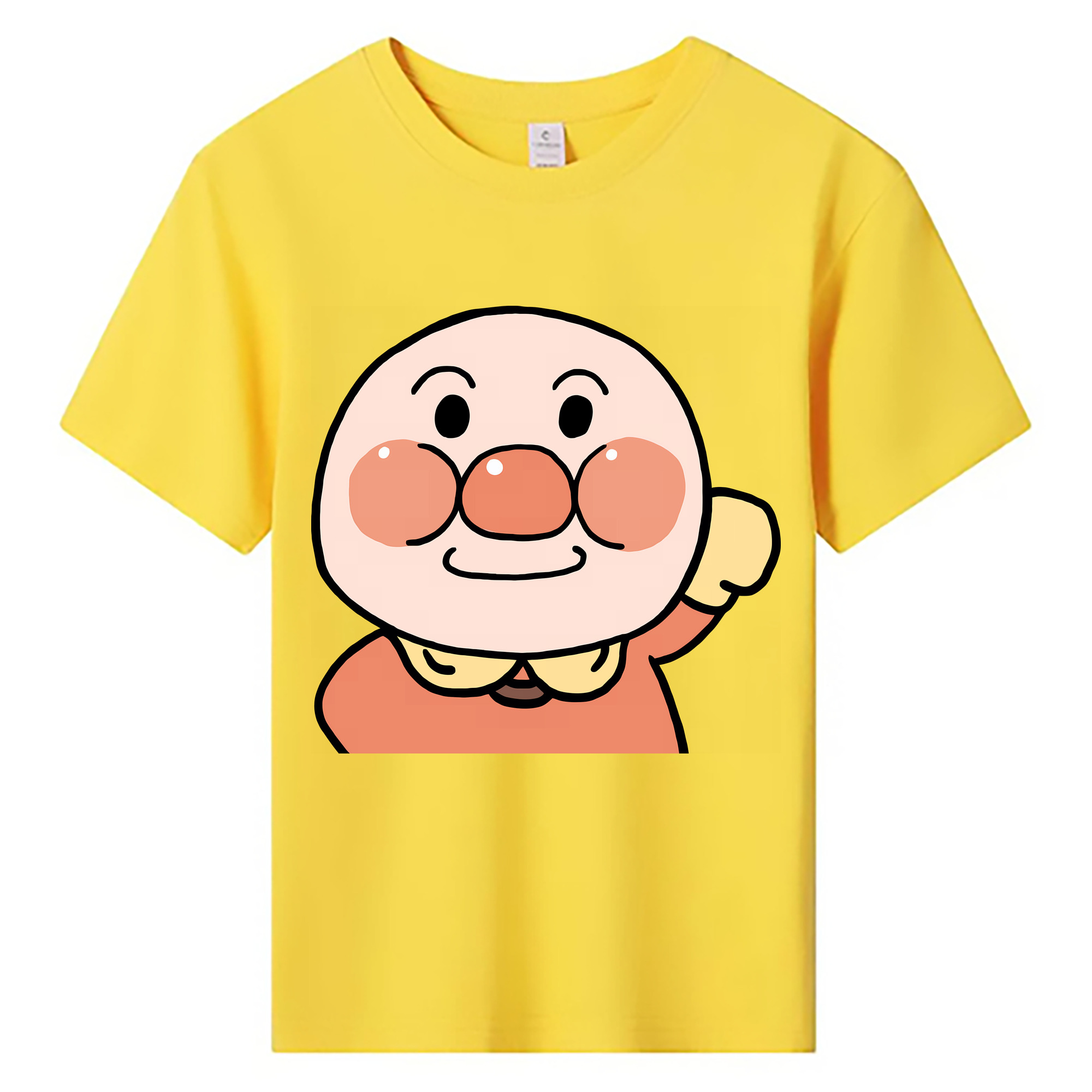 （画像用） アンパンマン Anpanman 綿100％キッズTシャツ（フロントプリント）