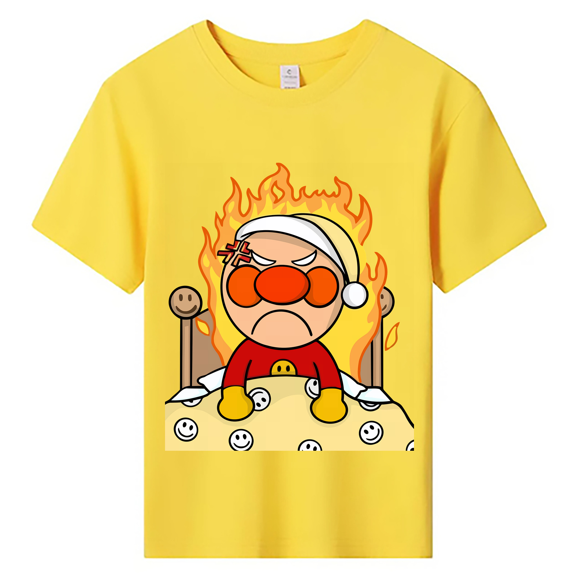 （画像用） アンパンマン Anpanman 綿100％キッズTシャツ（フロントプリント）