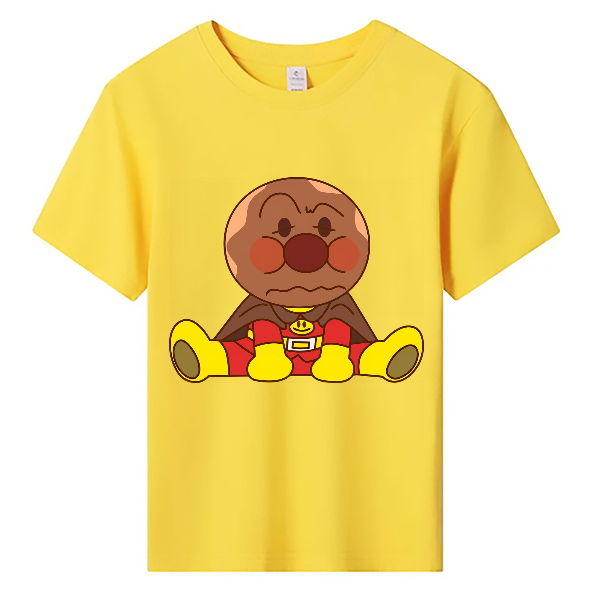 （画像用） アンパンマン Anpanman 綿100％キッズTシャツ（フロントプリント）