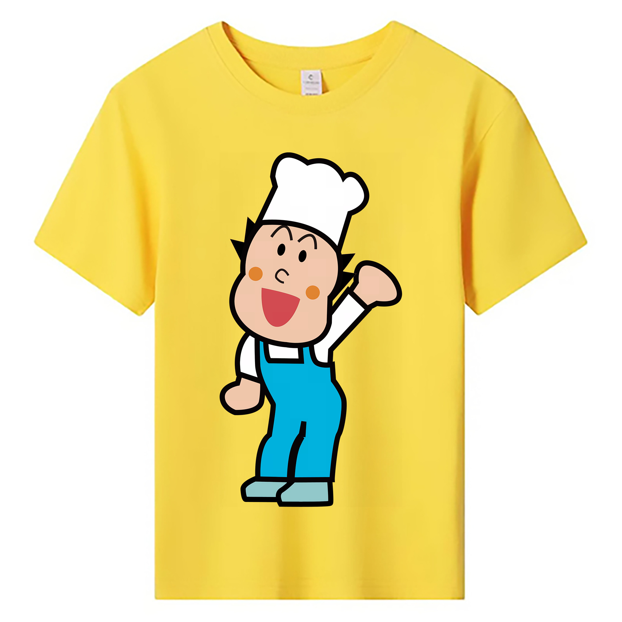 （画像用） アンパンマン Anpanman 綿100％キッズTシャツ（フロントプリント）