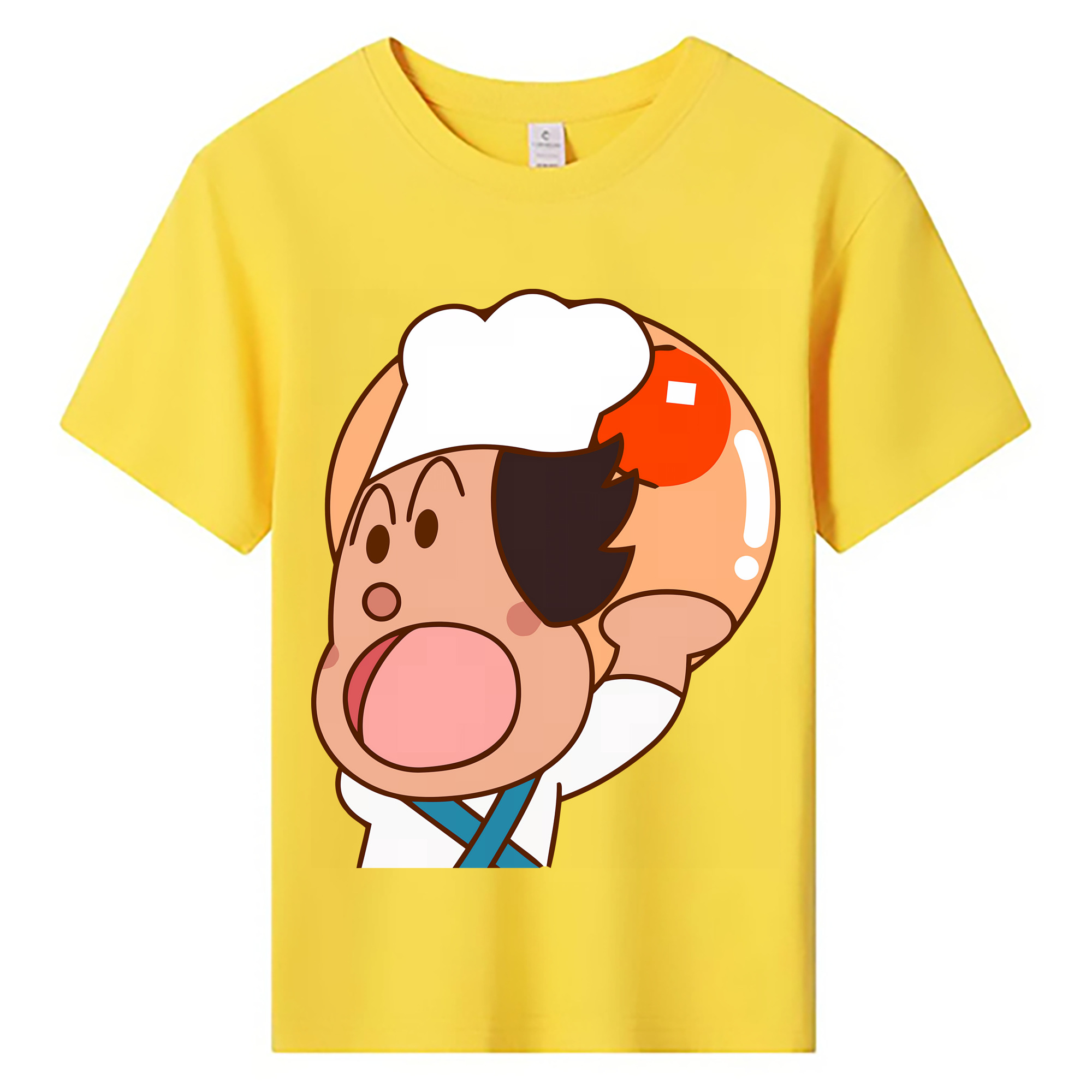 （画像用） アンパンマン Anpanman 綿100％キッズTシャツ（フロントプリント）