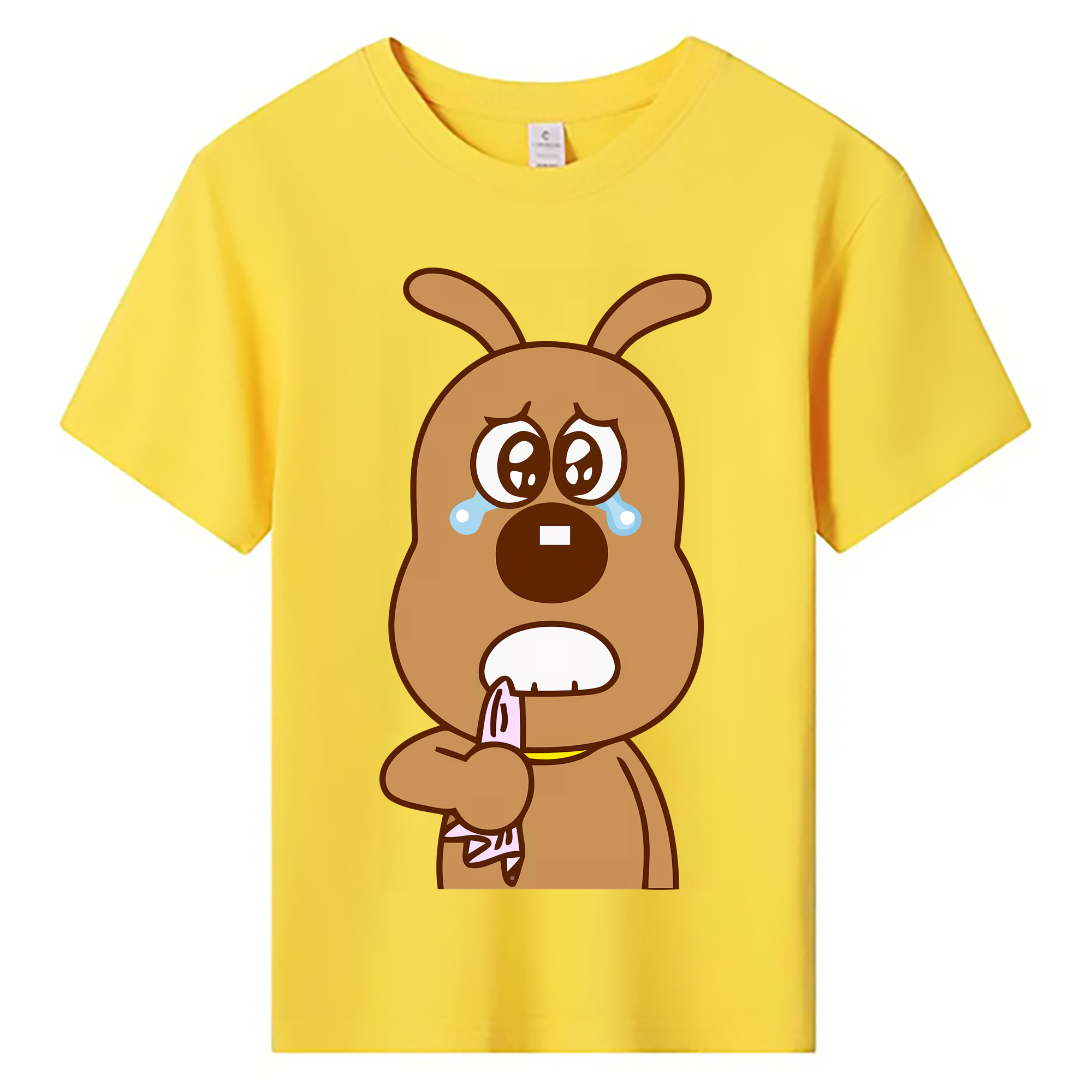 （画像用） アンパンマン Anpanman 綿100％キッズTシャツ（フロントプリント）