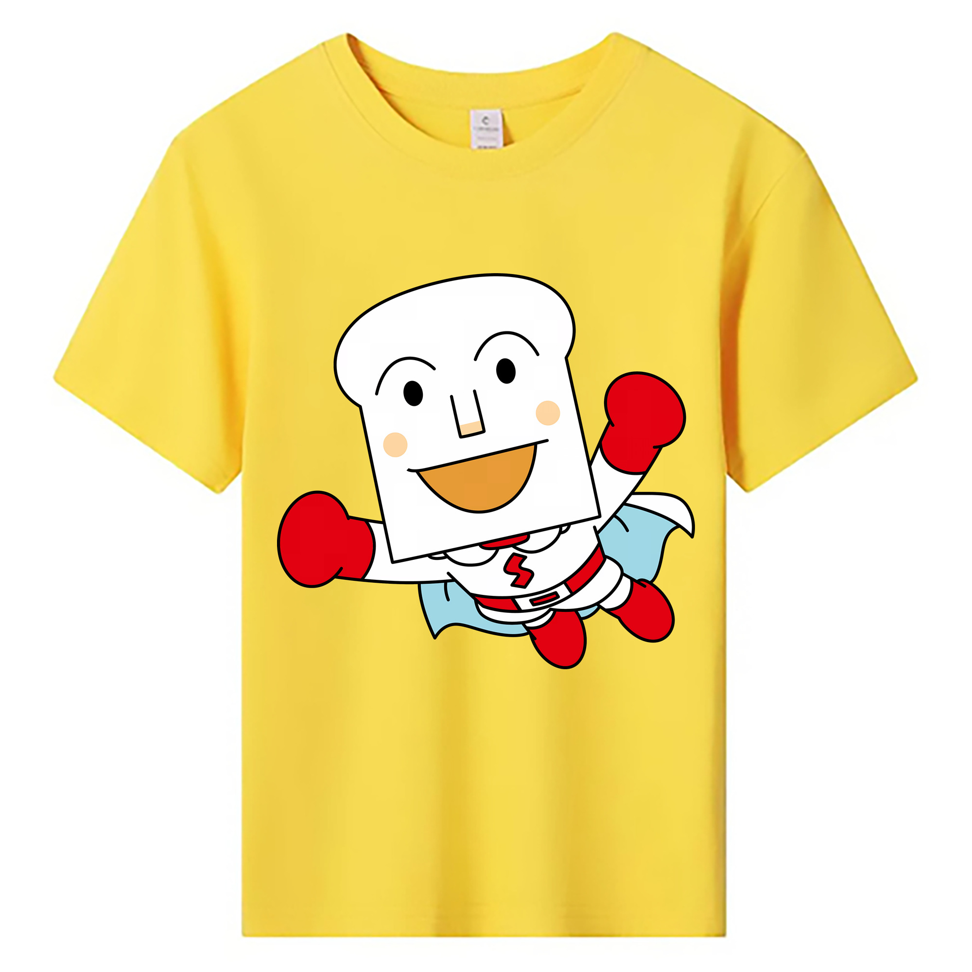 （画像用） アンパンマン Anpanman 綿100％キッズTシャツ（フロントプリント）