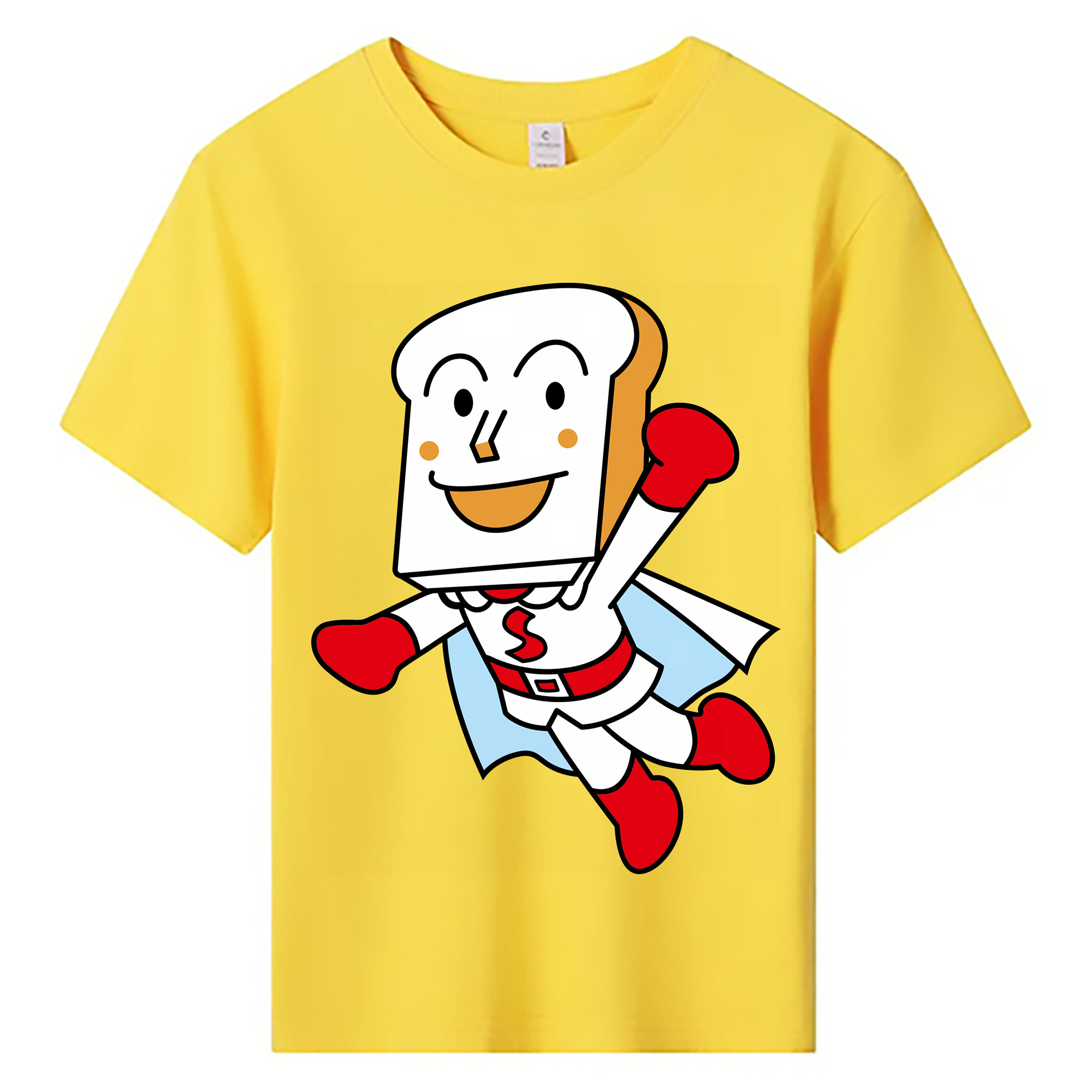 （画像用） アンパンマン Anpanman 綿100％キッズTシャツ（フロントプリント）