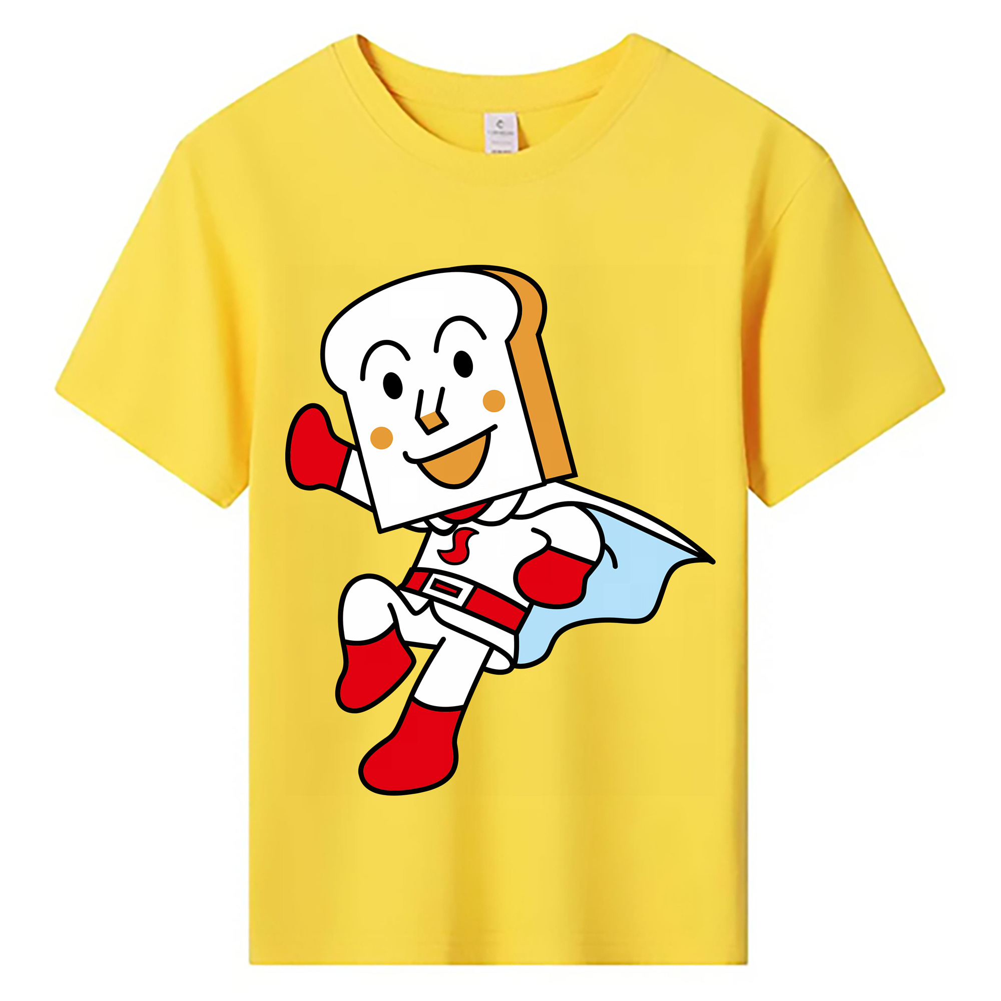 （画像用） アンパンマン Anpanman 綿100％キッズTシャツ（フロントプリント）