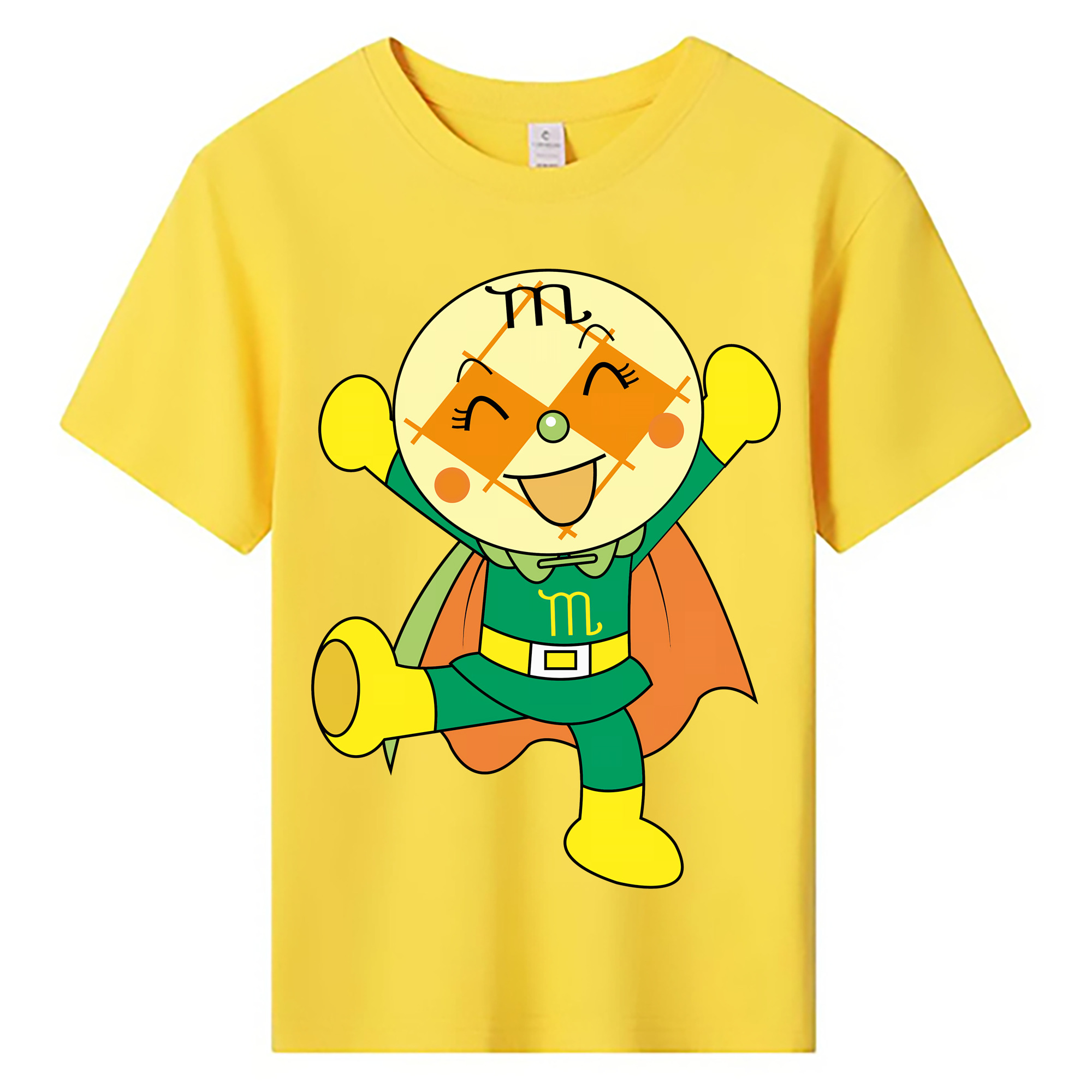 （画像用） アンパンマン Anpanman 綿100％キッズTシャツ（フロントプリント）