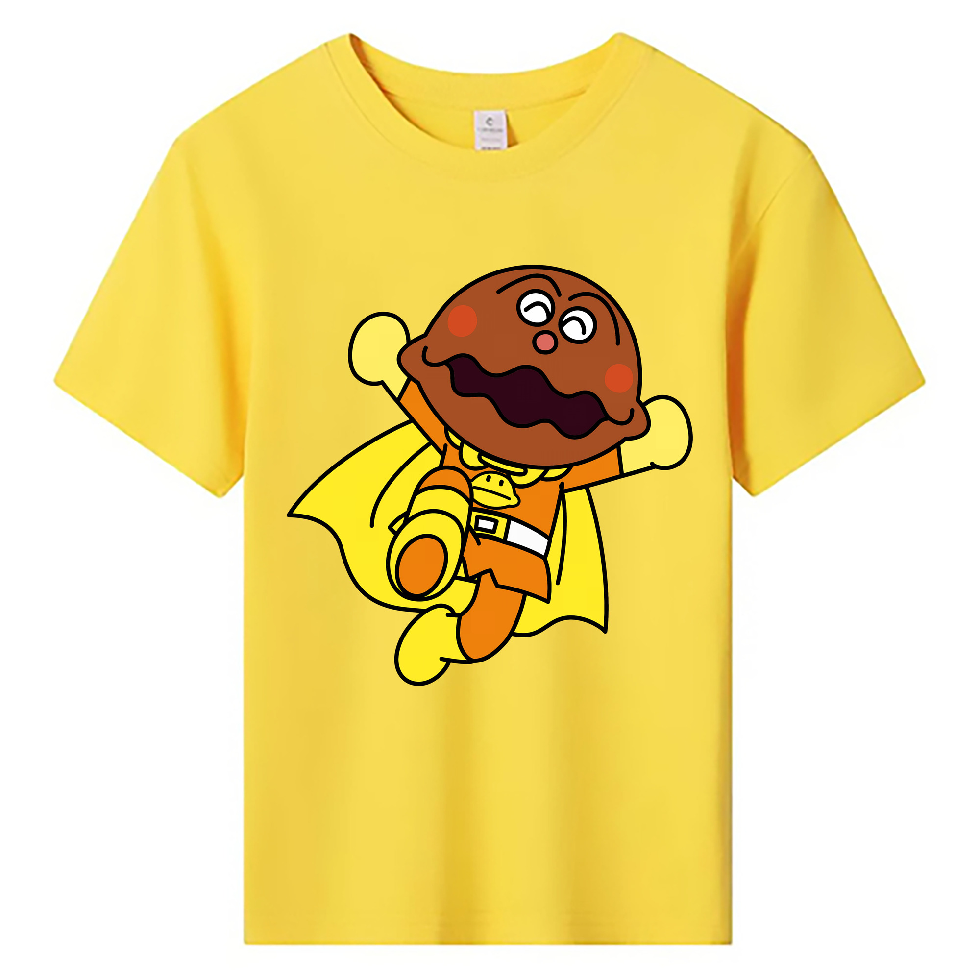 （画像用） アンパンマン Anpanman 綿100％キッズTシャツ（フロントプリント）