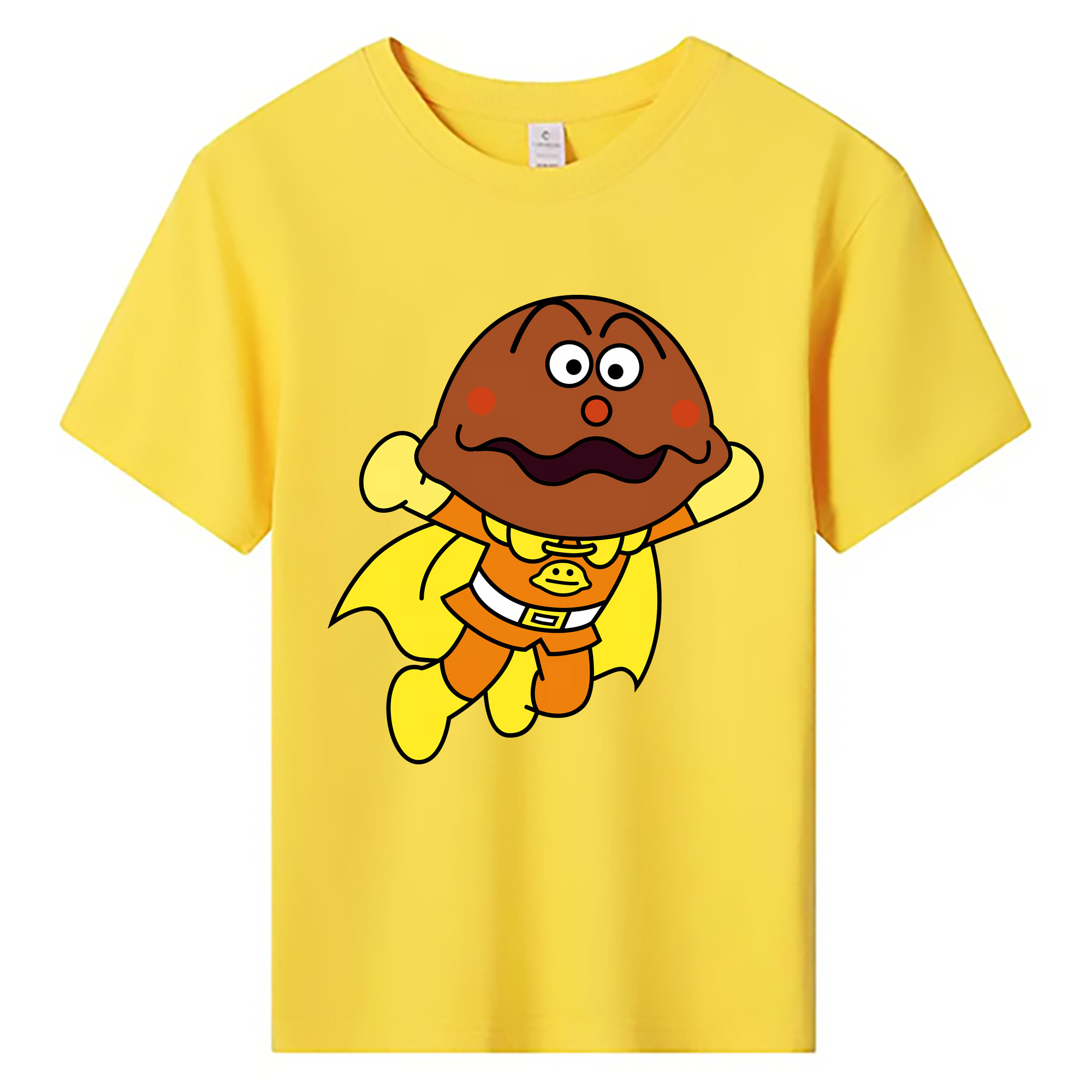 （画像用） アンパンマン Anpanman 綿100％キッズTシャツ（フロントプリント）