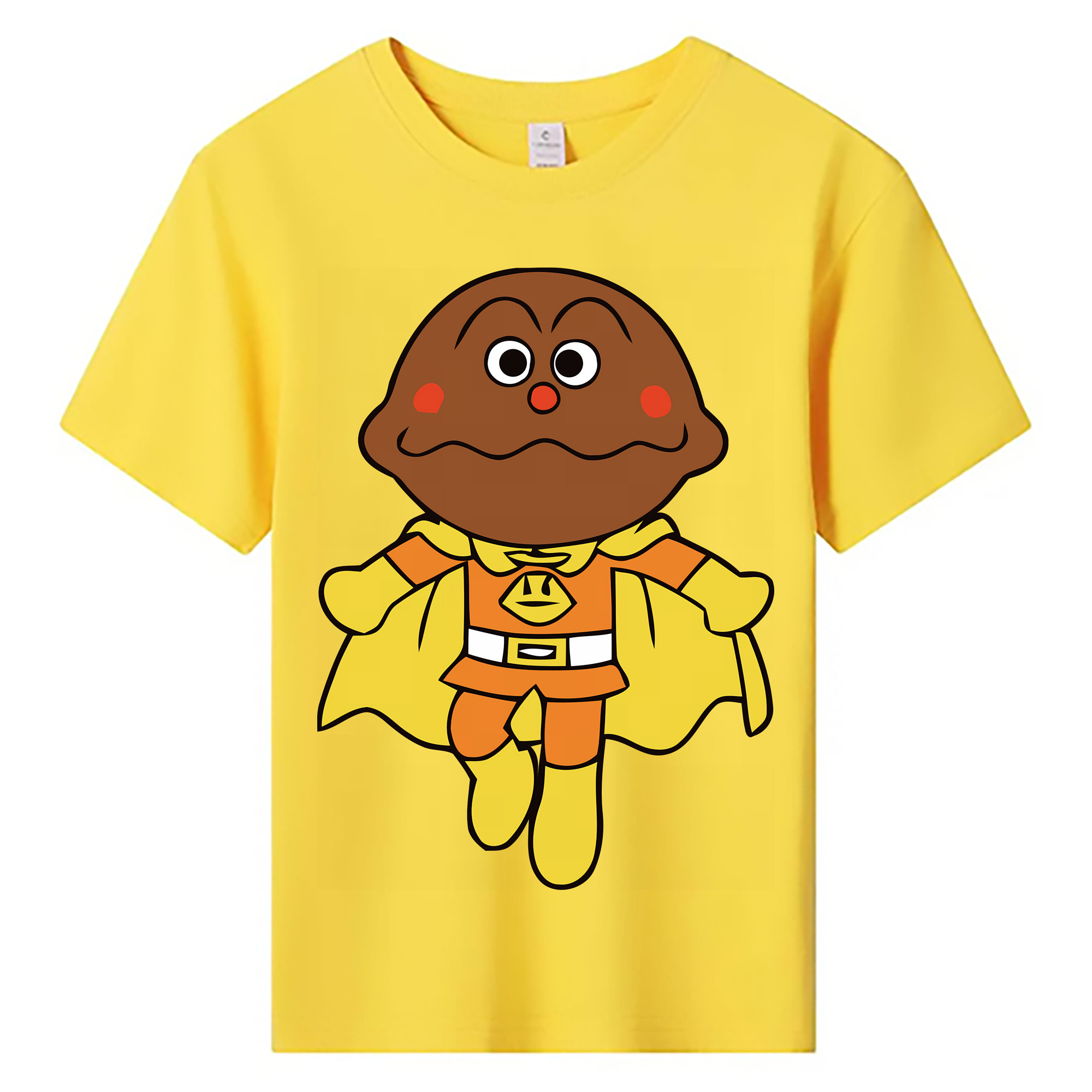 （画像用） アンパンマン Anpanman 綿100％キッズTシャツ（フロントプリント）