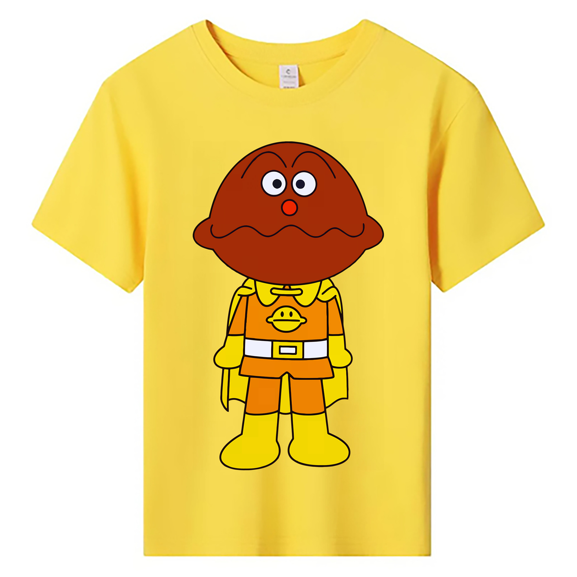（画像用） アンパンマン Anpanman 綿100％キッズTシャツ（フロントプリント）