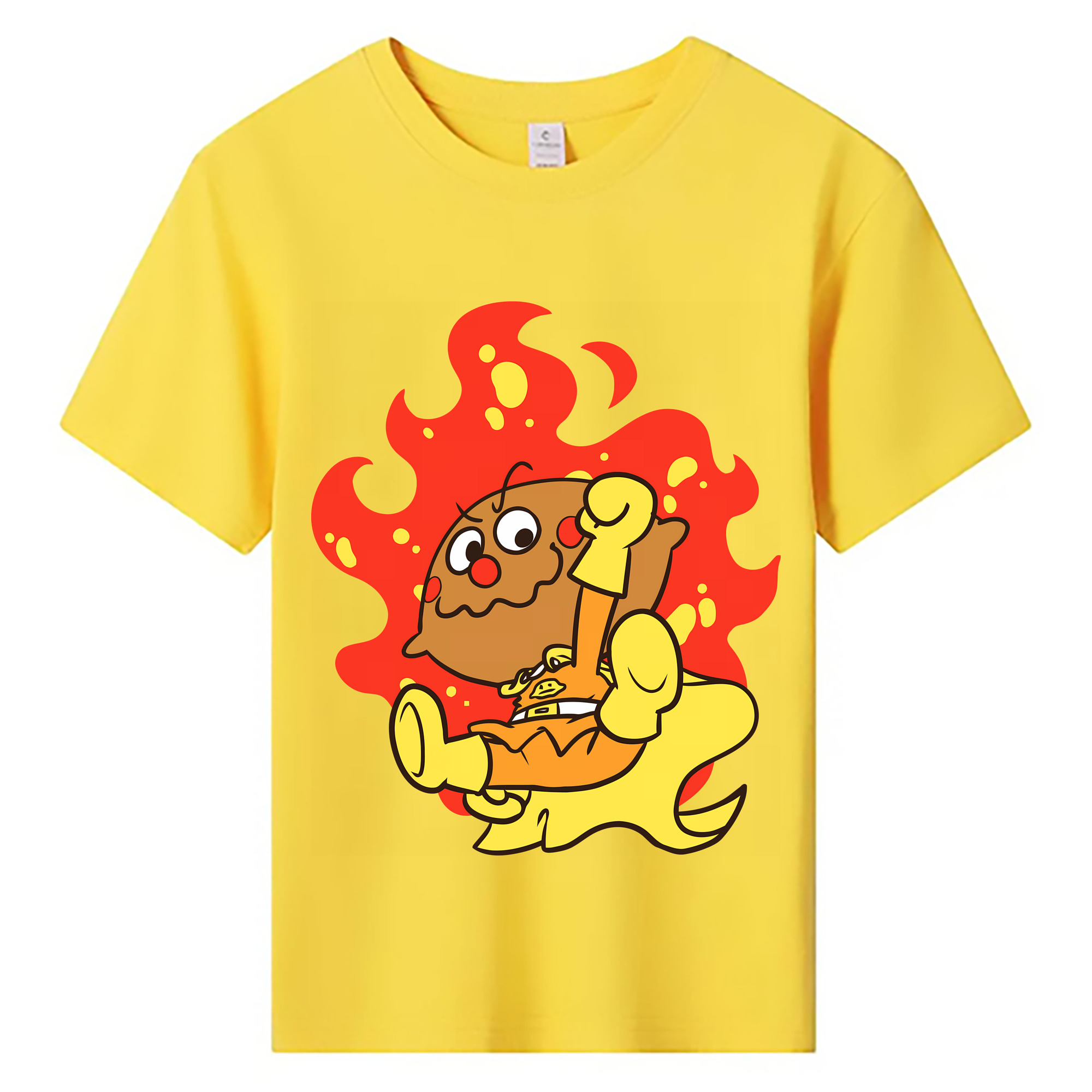 （画像用） アンパンマン Anpanman 綿100％キッズTシャツ（フロントプリント）