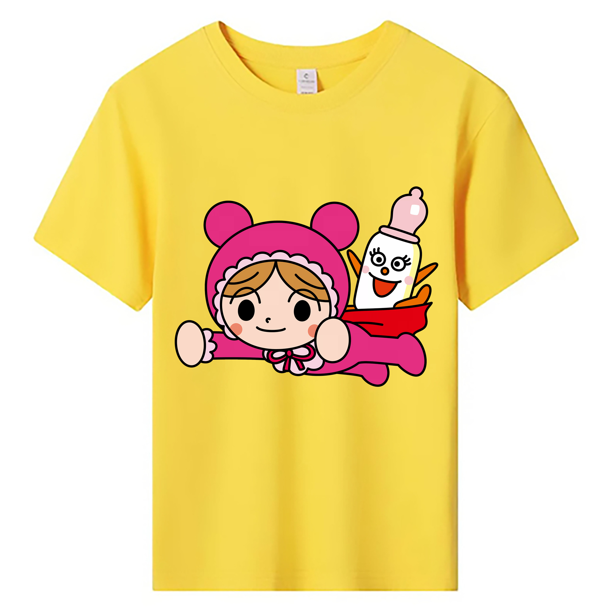 （画像用） アンパンマン Anpanman 綿100％キッズTシャツ（フロントプリント）