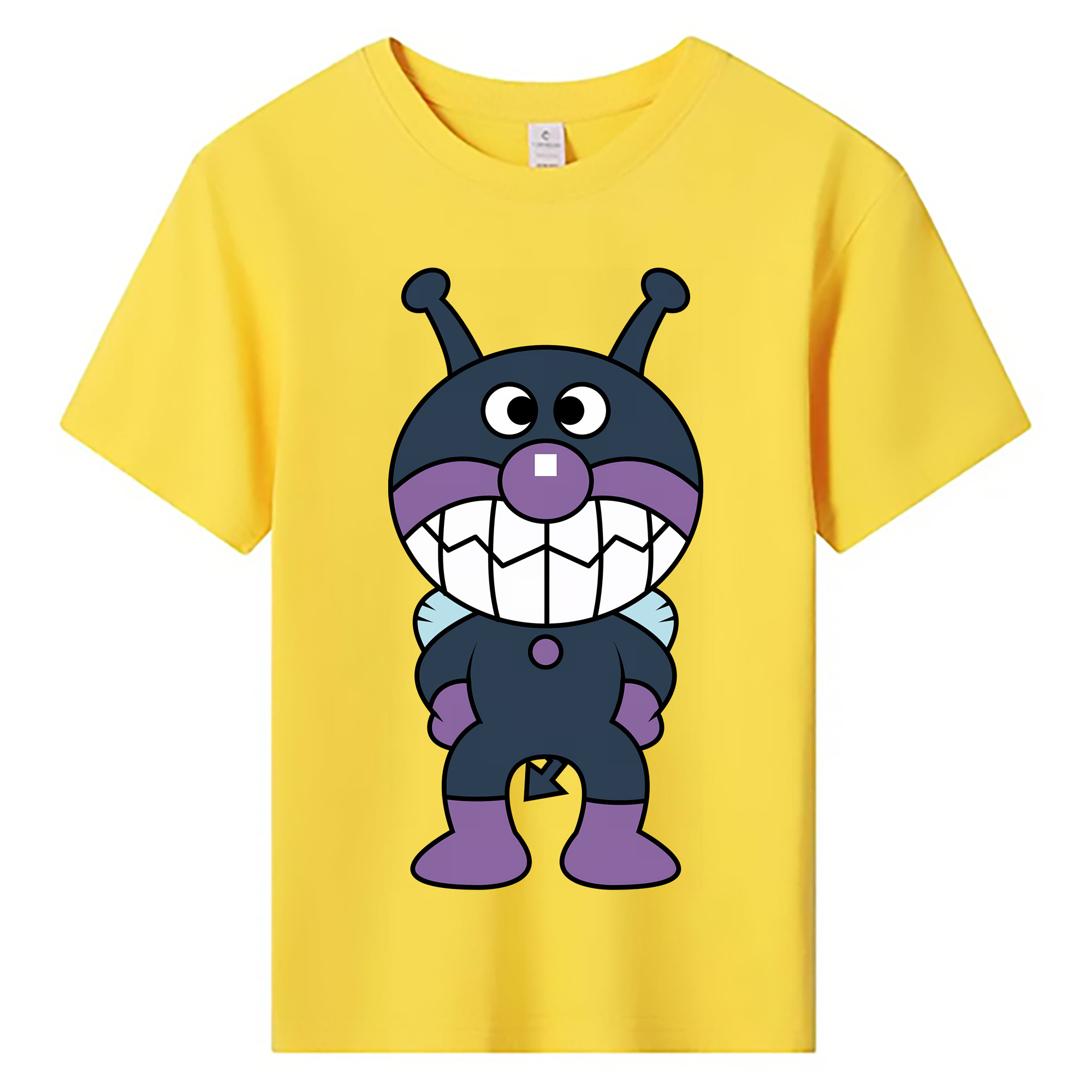 （画像用） アンパンマン Anpanman 綿100％キッズTシャツ（フロントプリント）
